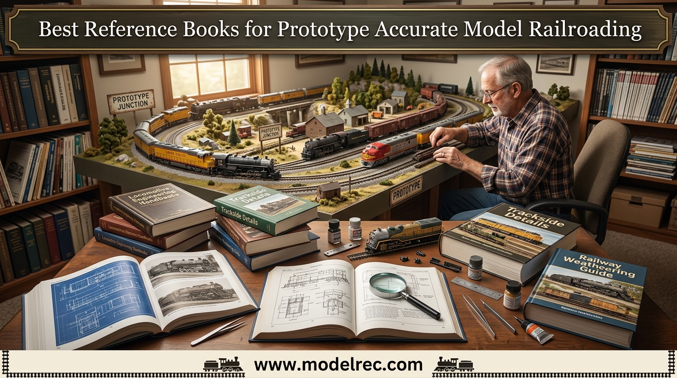 Best Reference Books for Prototype Accurate Model Railroading