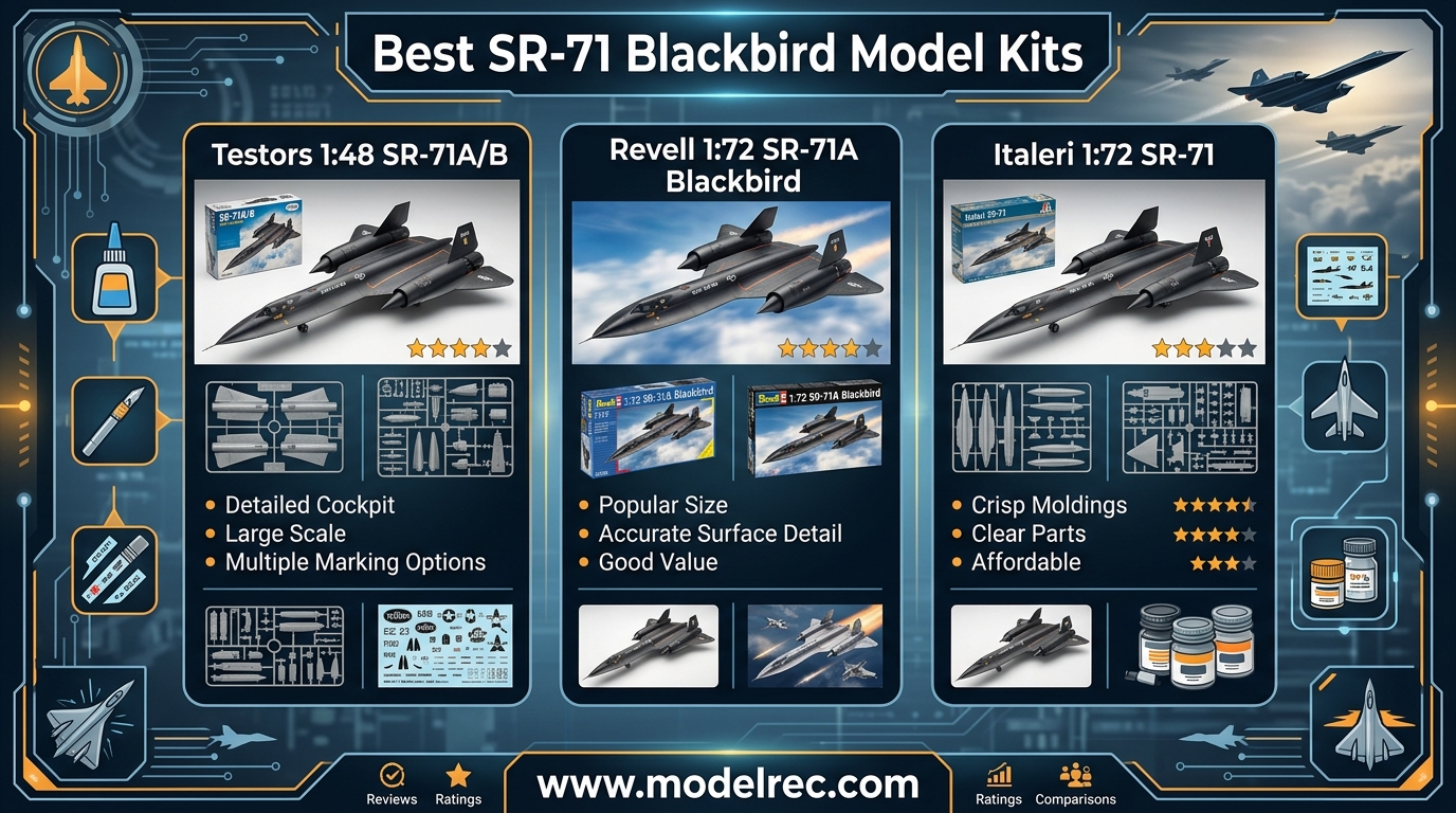Best SR-71 Blackbird Model Kits