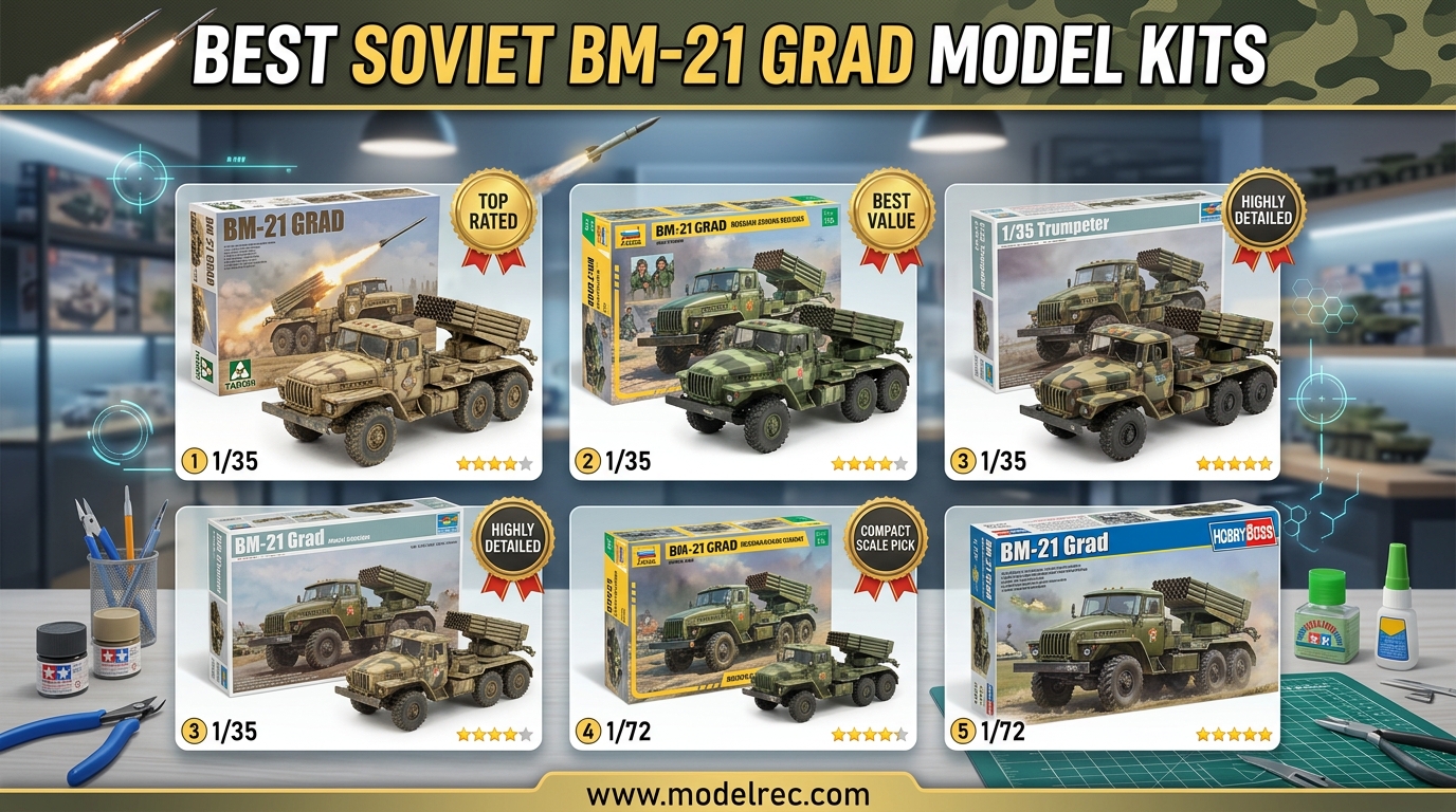 Best Soviet BM-21 Grad Model Kits