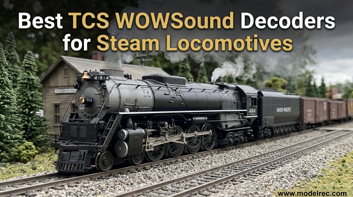 Best TCS WOWSound Decoders for Steam Locomotives