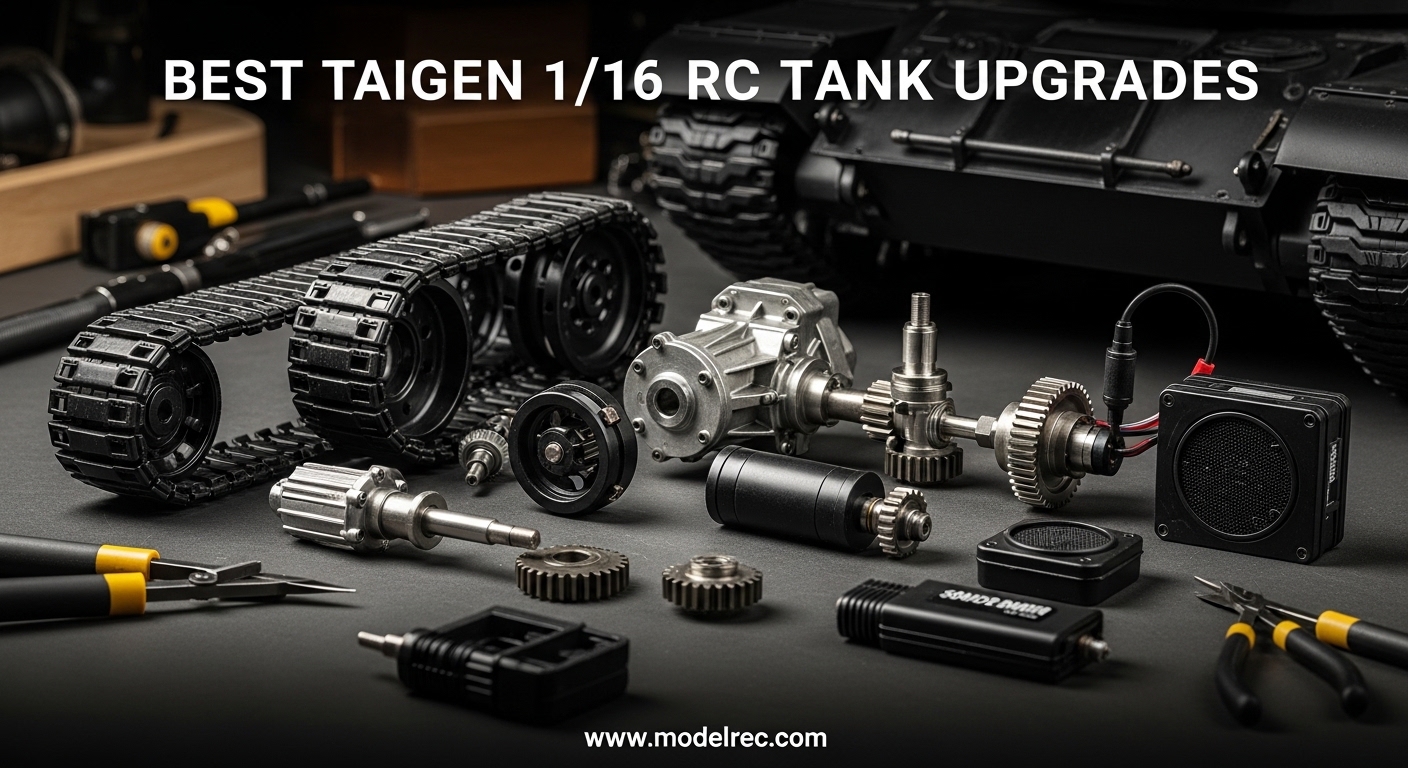 Best Taigen 1/16 RC Tank Upgrades