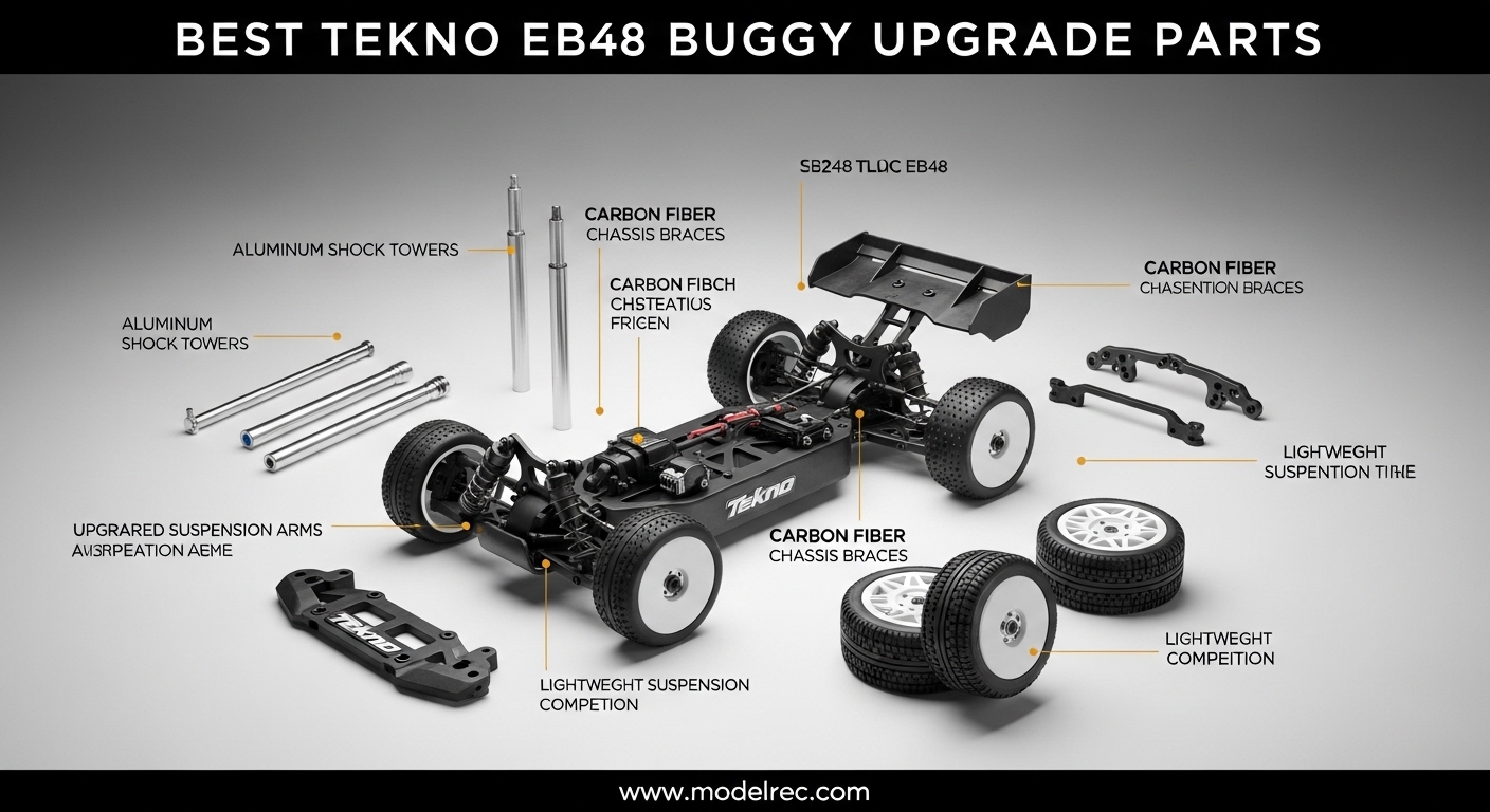 Best Tekno EB48 Buggy Upgrade Parts