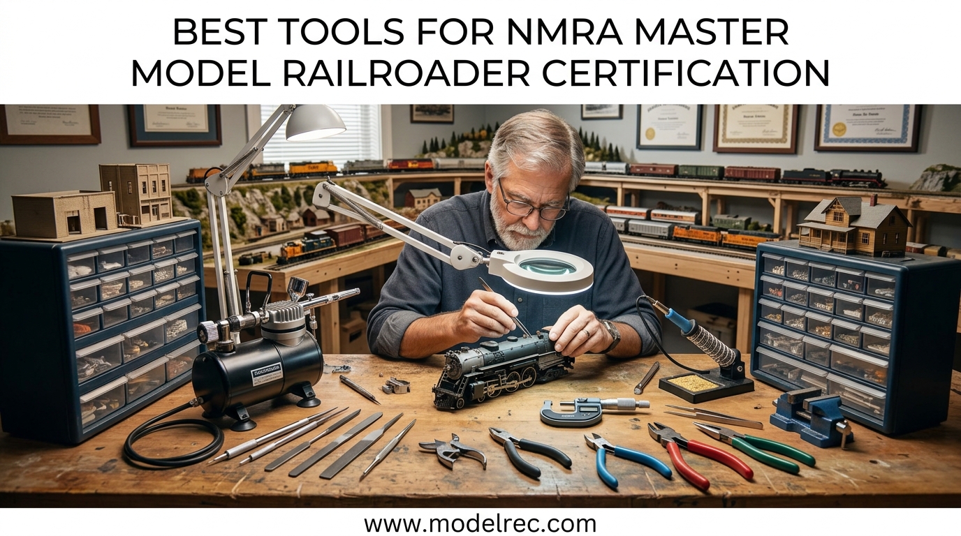 Best Tools for NMRA Master Model Railroader Certification