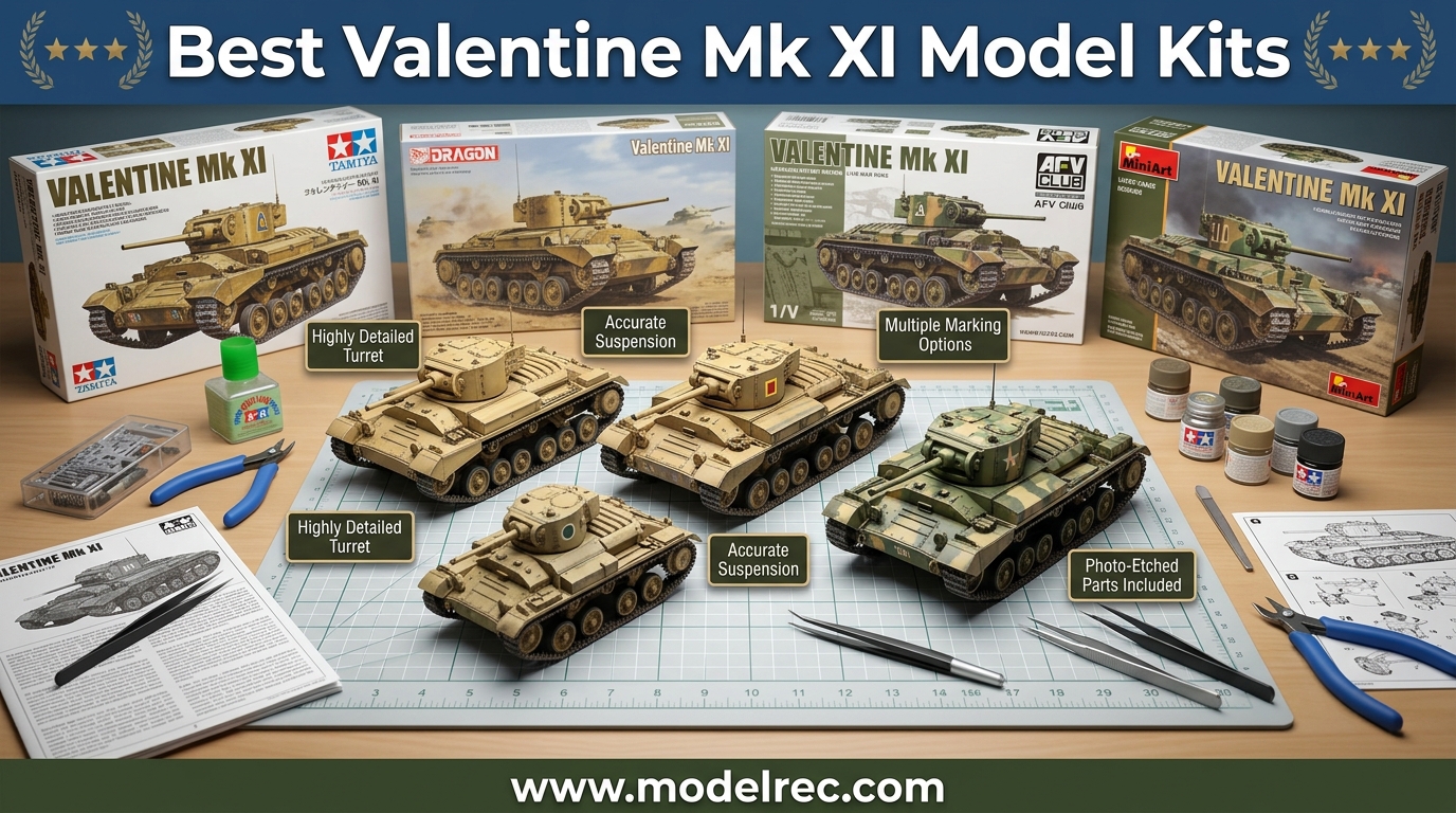 Best Valentine Mk XI Model Kits