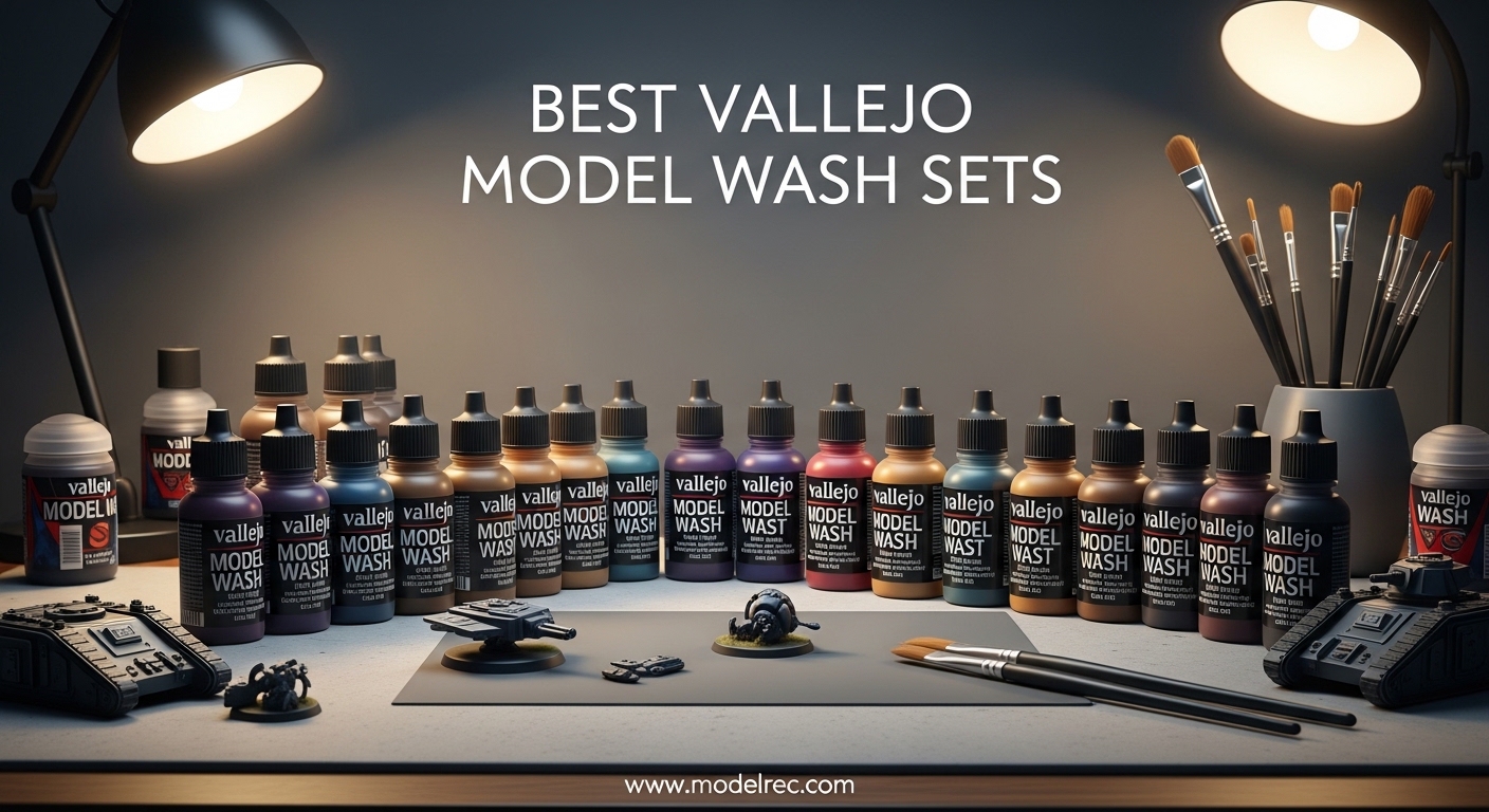 Best Vallejo Model Wash Sets