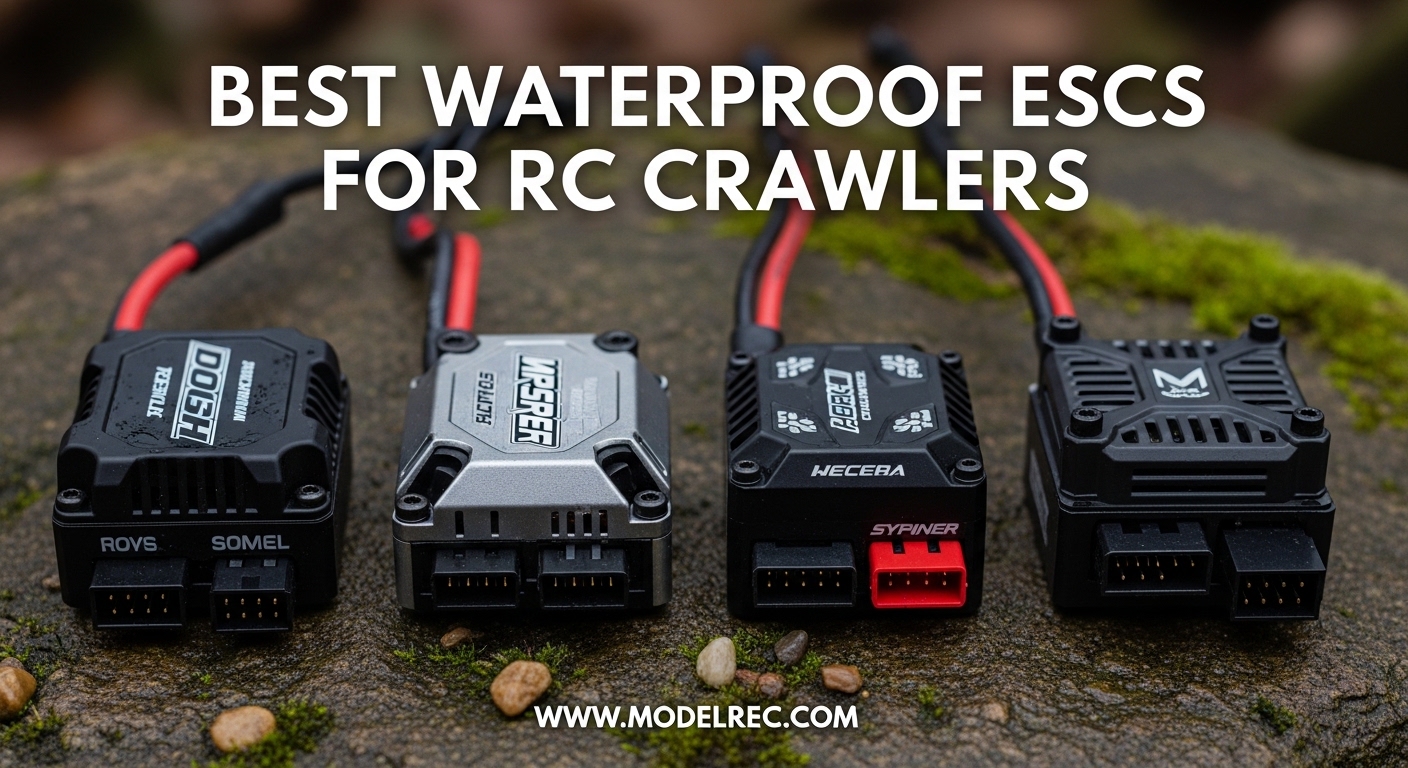 Best Waterproof ESCs for RC Crawlers
