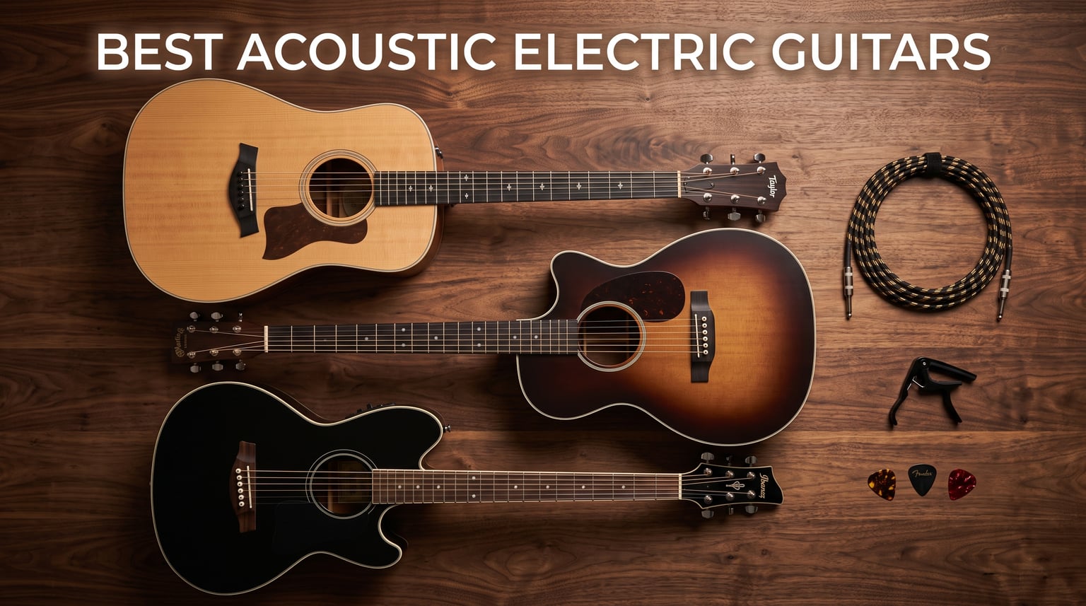best acoustic electric guitars