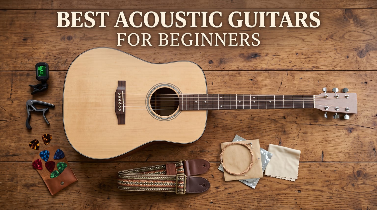best acoustic guitars for beginners