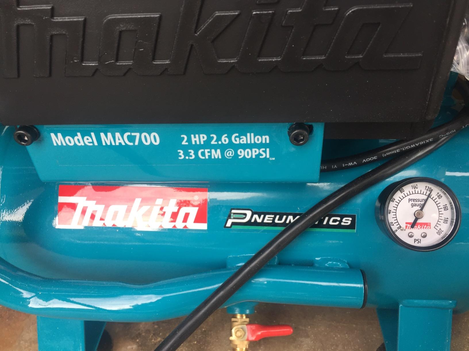 Makita MAC700 2.0 HP* Big Bore Air Compressor customer photo 2