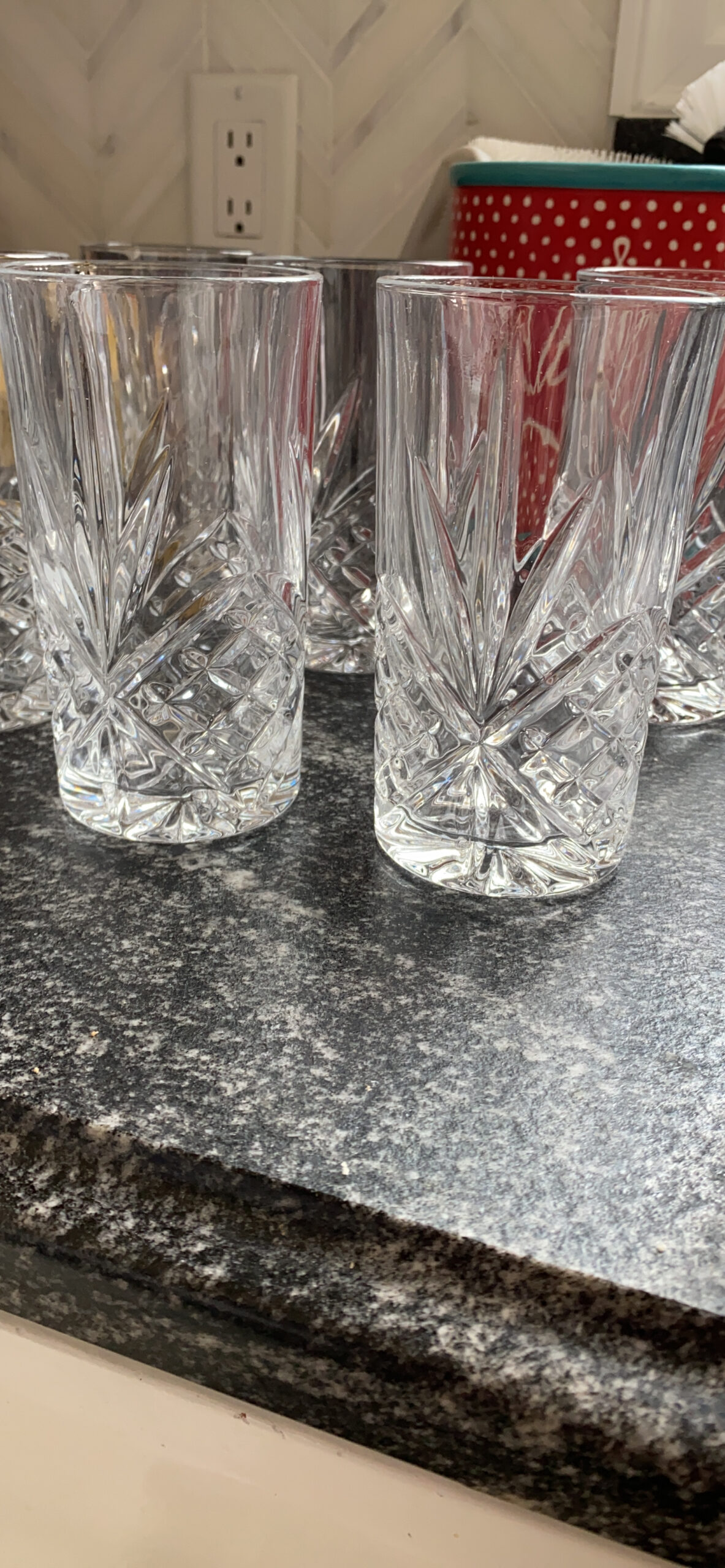 Godinger Dublin Crystal Highball Glasses, Set of 12 customer photo 1