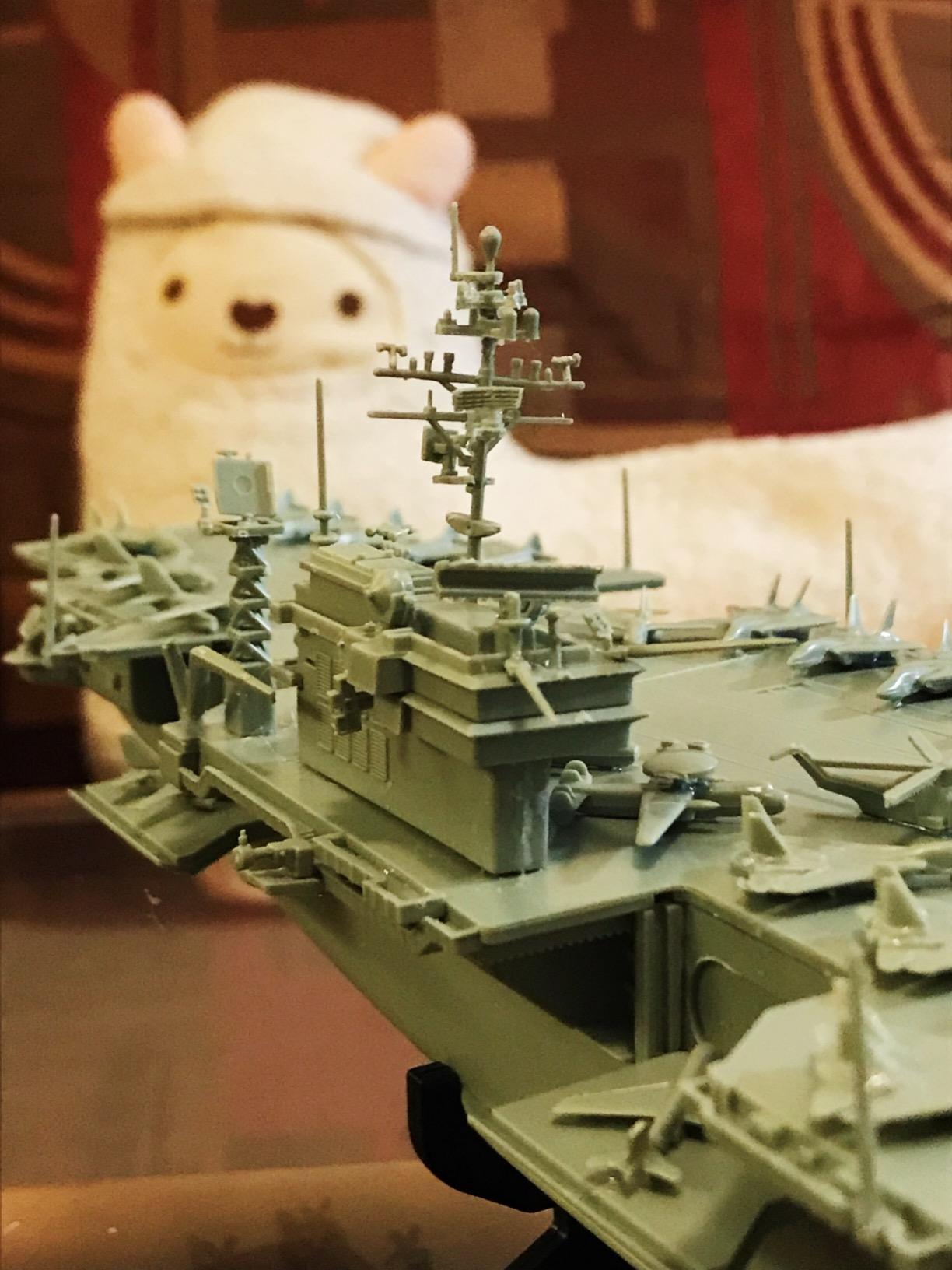 Academy U.S.S Kitty Hawk Model Kit customer photo 2