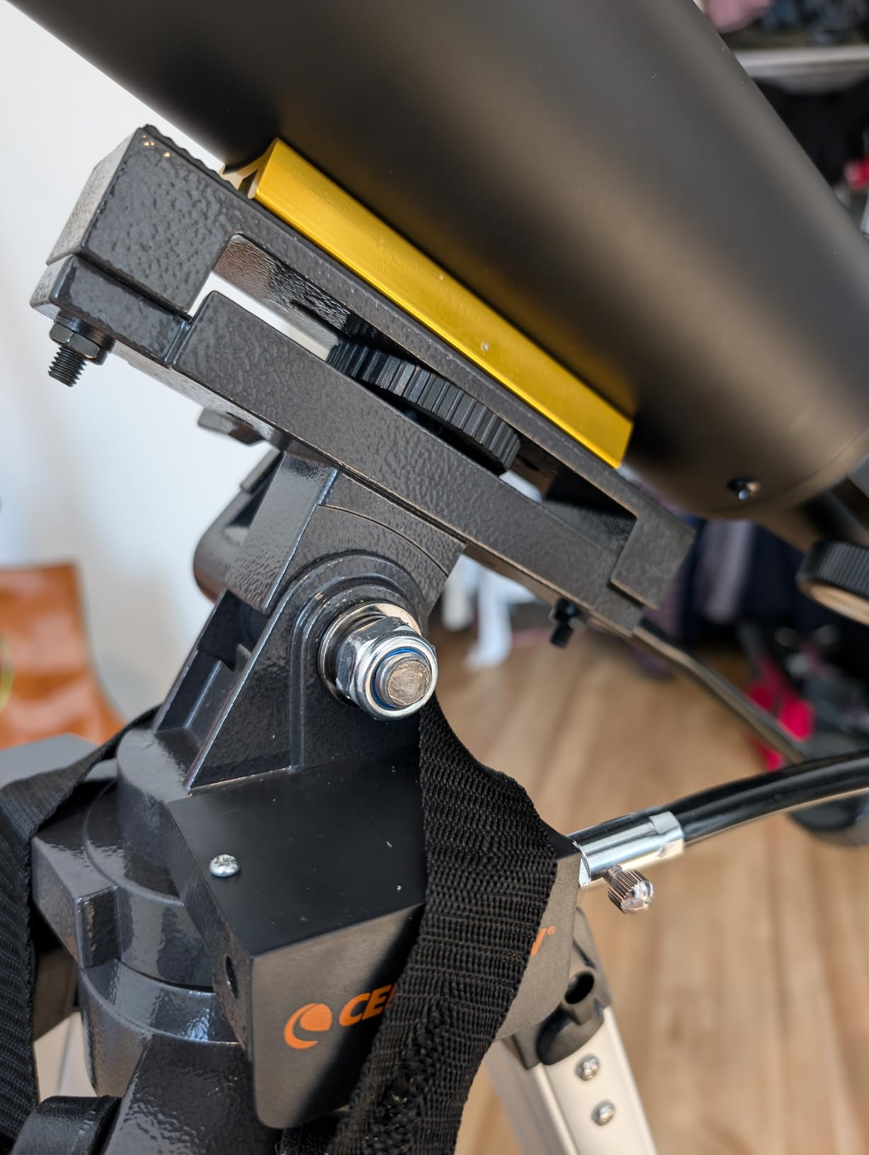 Celestron Heavy Duty Alt-Azimuth Tripod - Sturdy Extendable Aluminum Tripod for Spotting Scope, Binocular, Camera, and Small Telescope customer photo 1