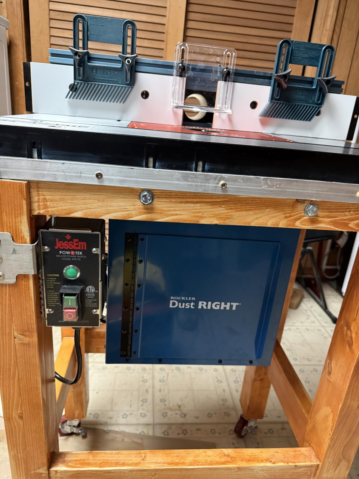 BOSCH Router Table RA1181, Benchtop Router Table, Woodworking Tools customer photo 2