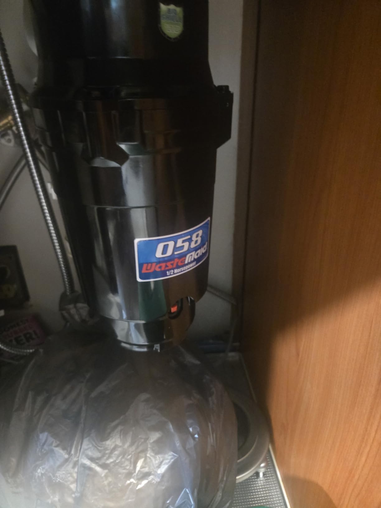 Waste Maid Garbage Disposal, Anti-Jam, Continuous Feed, 1/2 HP Economy | Anti-Jam Stainless Steel Food Waste Grinding System, Quiet Continuous Feed, Easy 3-Bolt Mount, 8-Yr Warranty customer photo 2