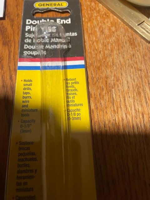 General Tools 90 Pin Vise, Double End customer photo 1