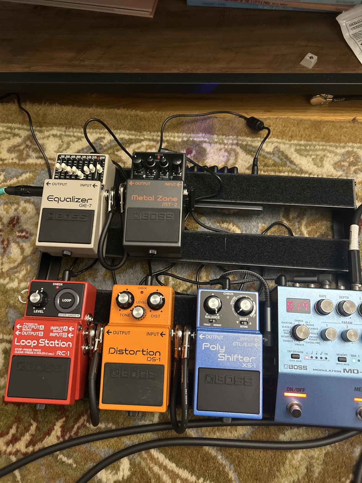 BOSS GE-7 Equalizer | Compact Graphic Equalizer Pedal | Tailored for Guitarists | 7 Bands of EQ Sliders | Guitar-Optimized Frequencies customer photo 2