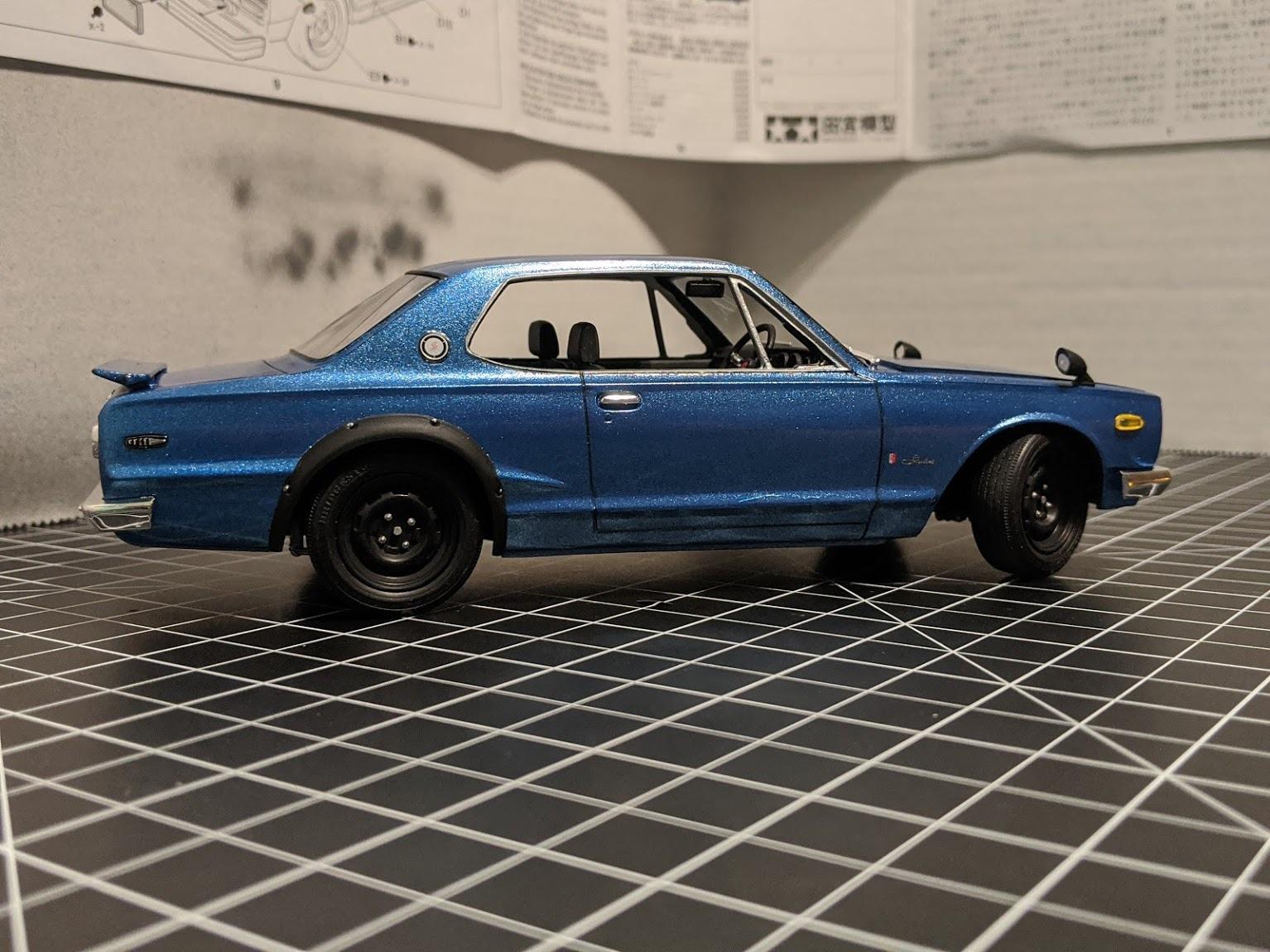 Nissan Skyline 2000 GT-R (Hakosuka) 1/24 Scale Model Kit 24194 customer photo 1