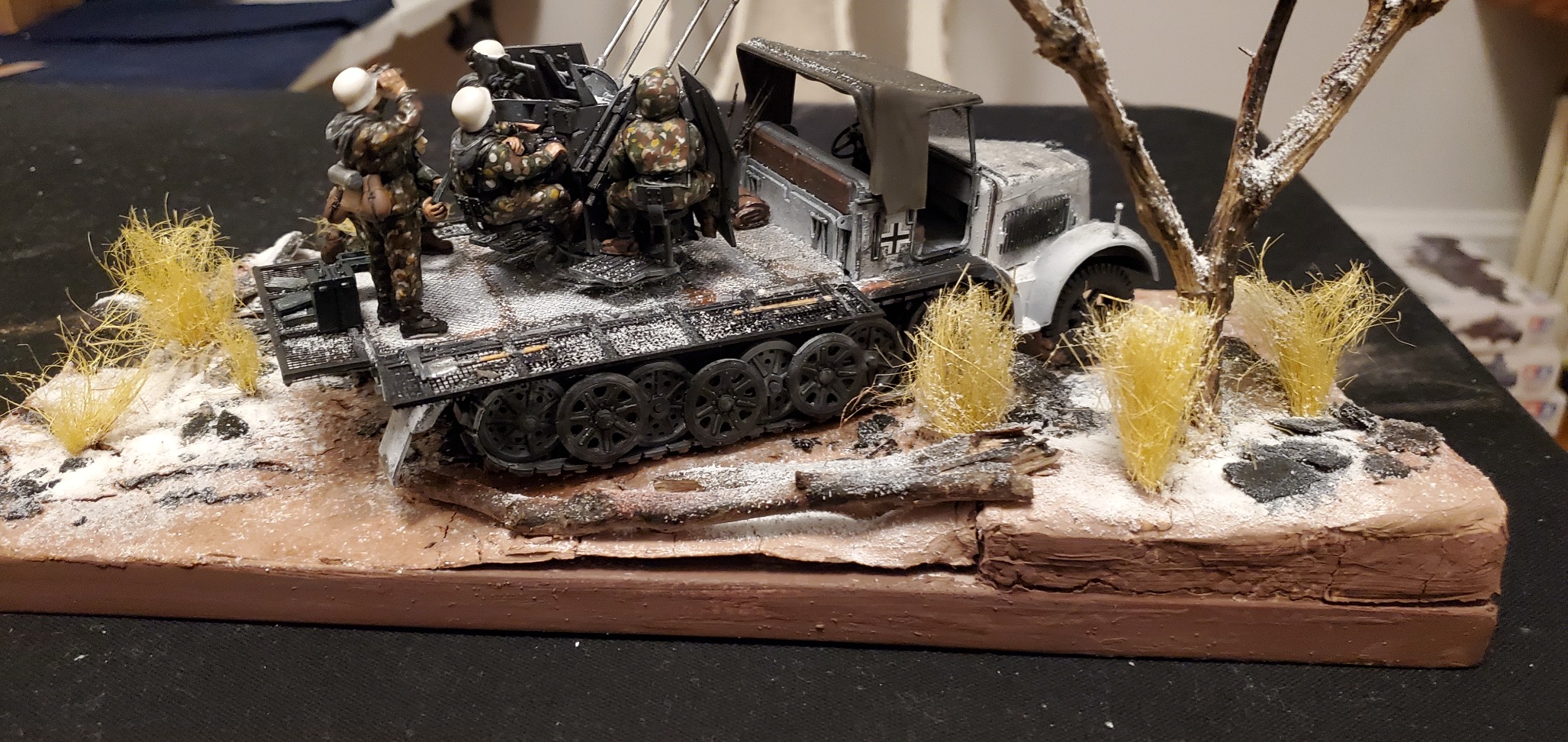 Tamiya 35050 1/35 German 8T Half Track SDKFZ 7/1 Plastic Model Kit customer photo 2