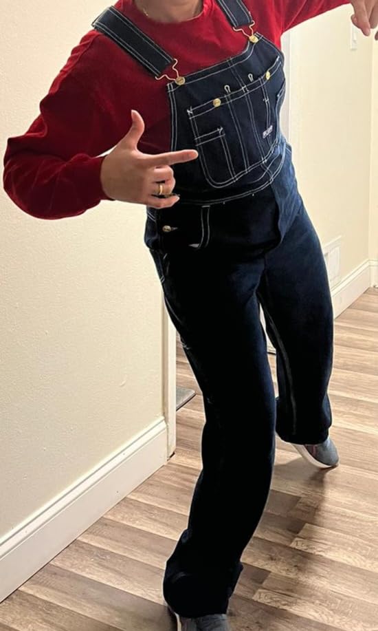 Big Smith Men's Rigid Denim Bib Overall customer photo 1