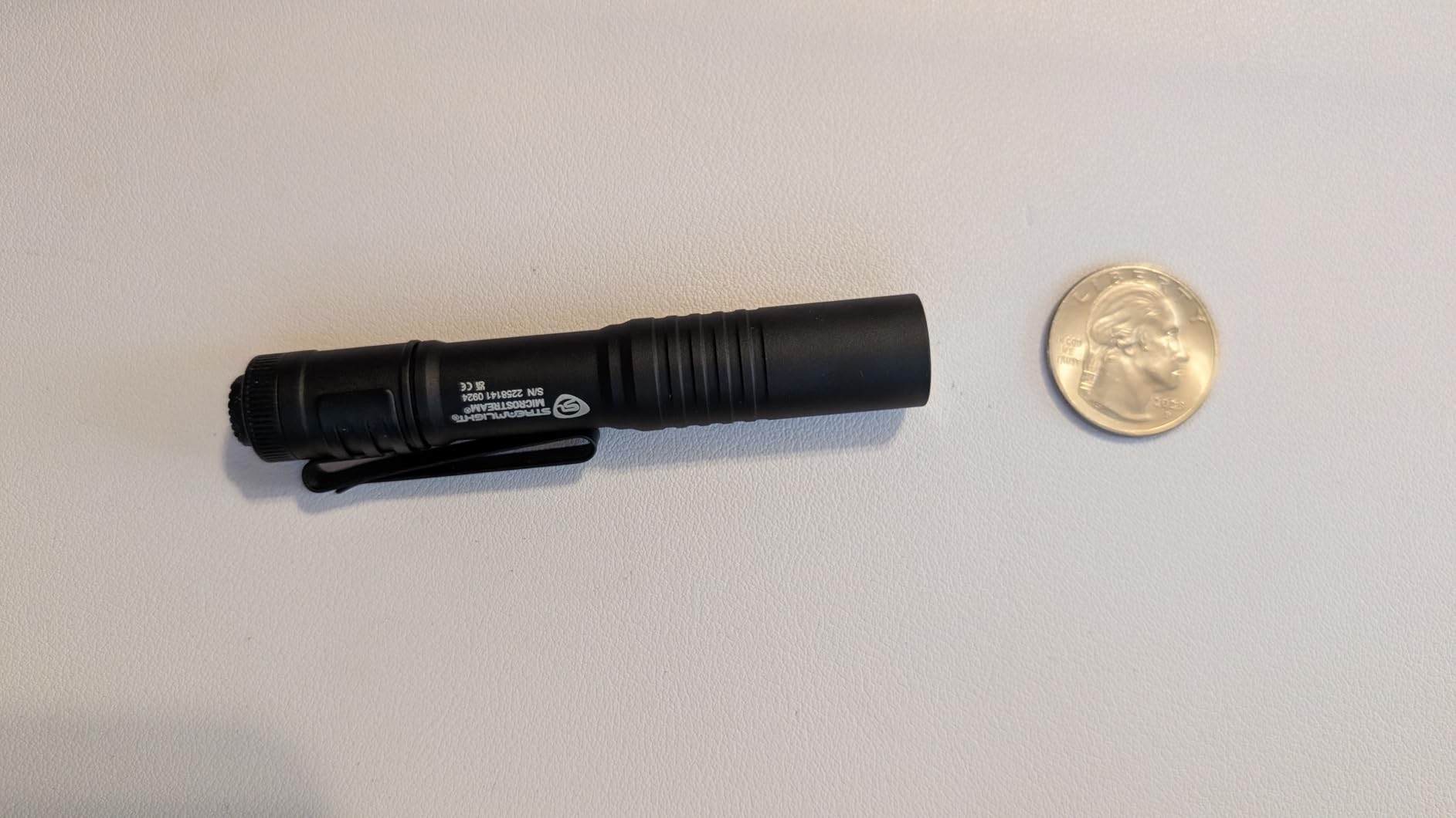 Streamlight 66318 MicroStream 45-Lumen Everyday Carry Pocket Flashlight with AAA Alkaline Battery, Black customer photo 1