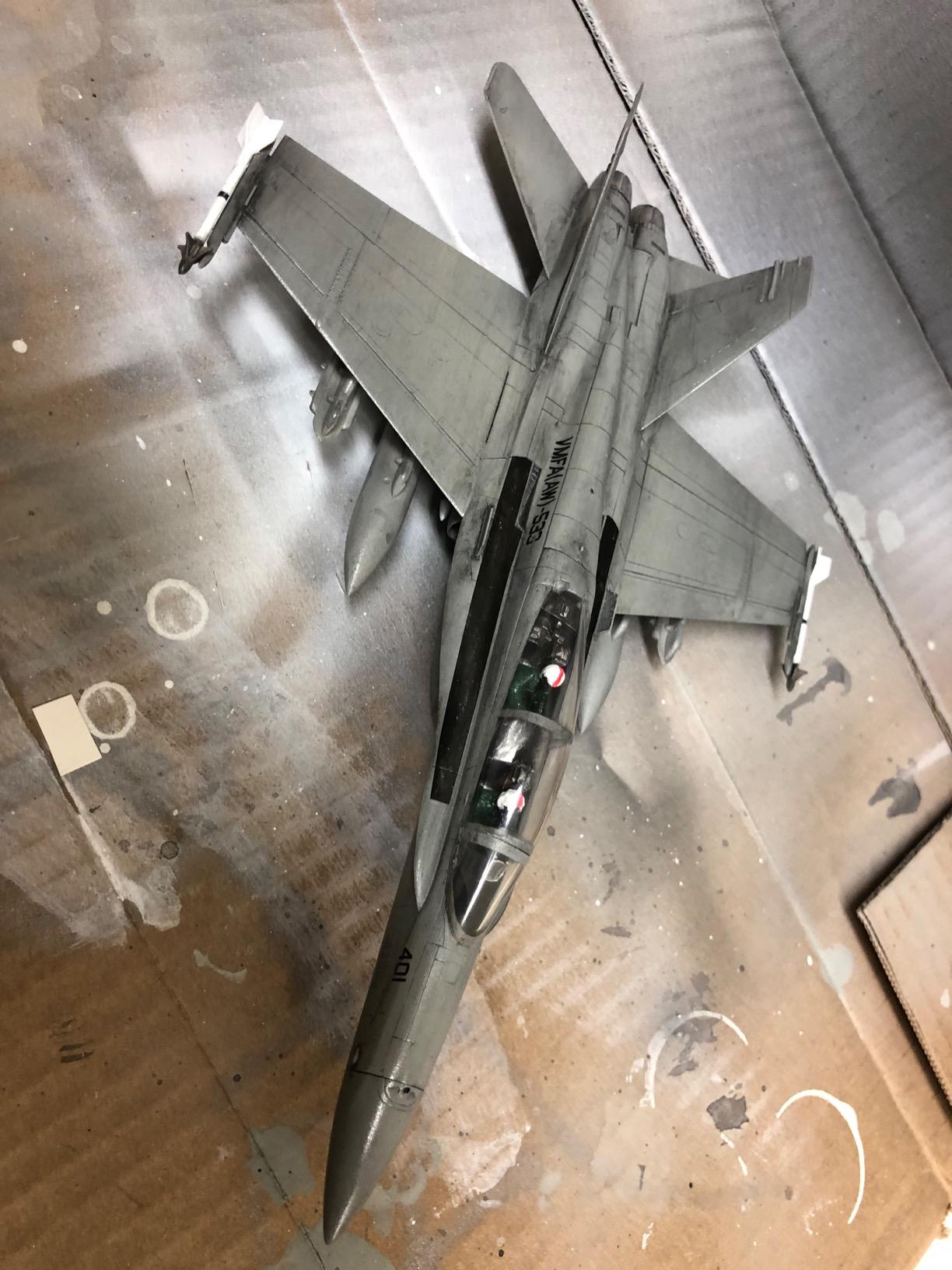 Hasegawa 1/72 F/A-18D Hornet Plastic Model Kit customer photo 1