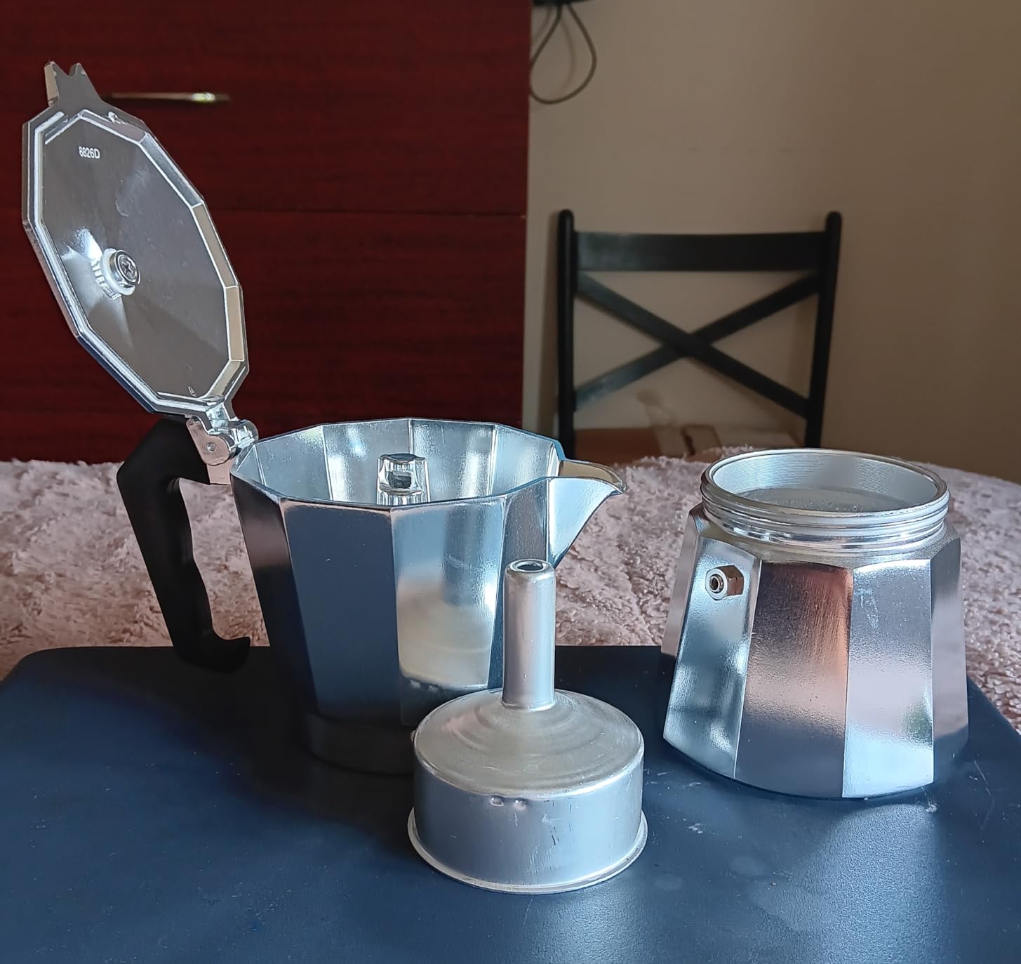 Primula Classic Stovetop Espresso and Coffee Maker, Moka Pot for Italian and Cuban Cafe Brewing, Greca Coffee Maker, 6 Espresso Cups, Silver customer photo 1