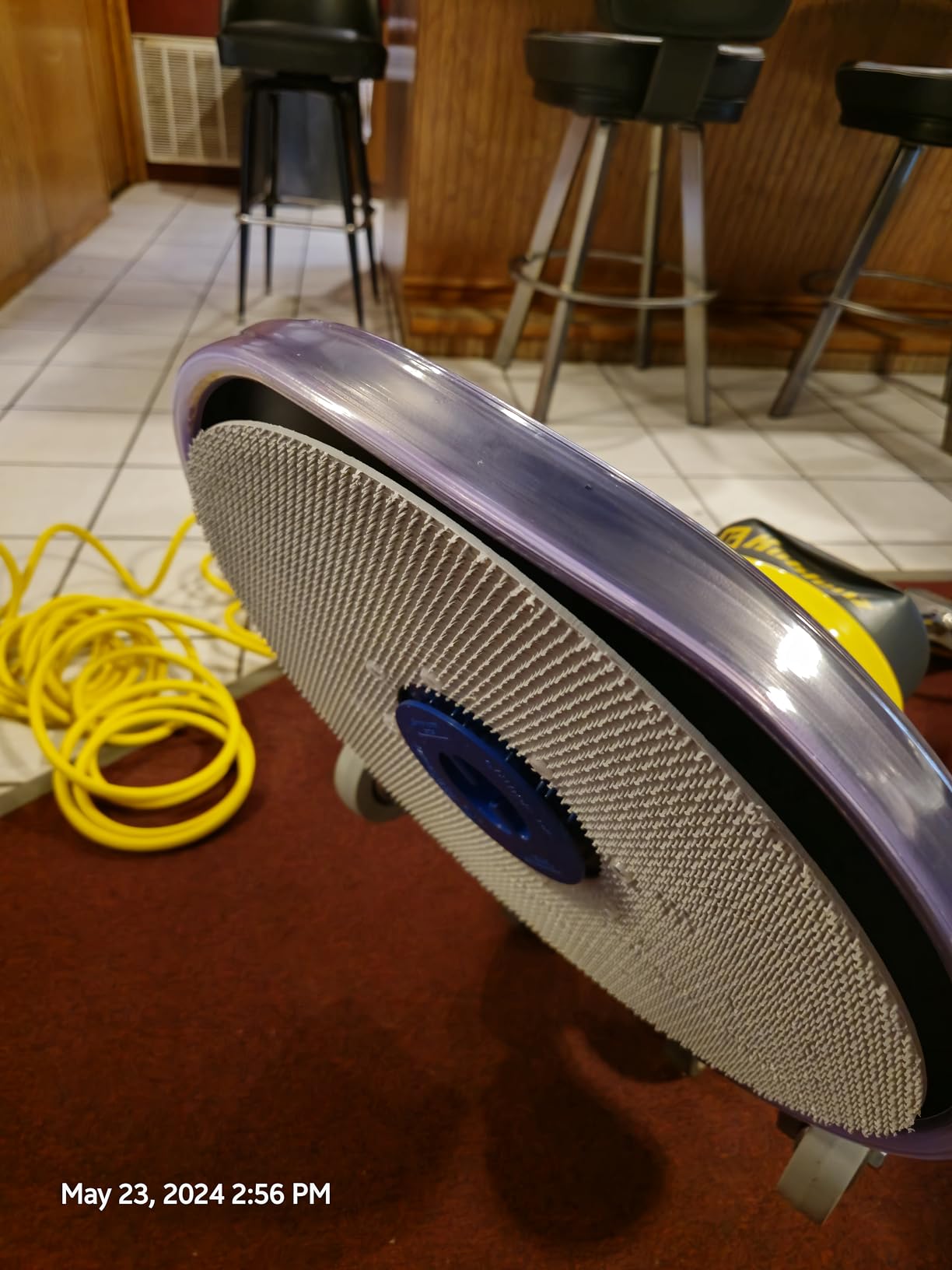 Koblenz B-1500-P High Speed Floor Buffer, Cord, 1.5 HP Commercial Burnisher | 20 in Pad, 50 Ft Cord, Polishing Machine, Cast Aluminum, Floor Buffer Machine, Non-Marking Wheels, Easy to Use and Clean customer photo 1
