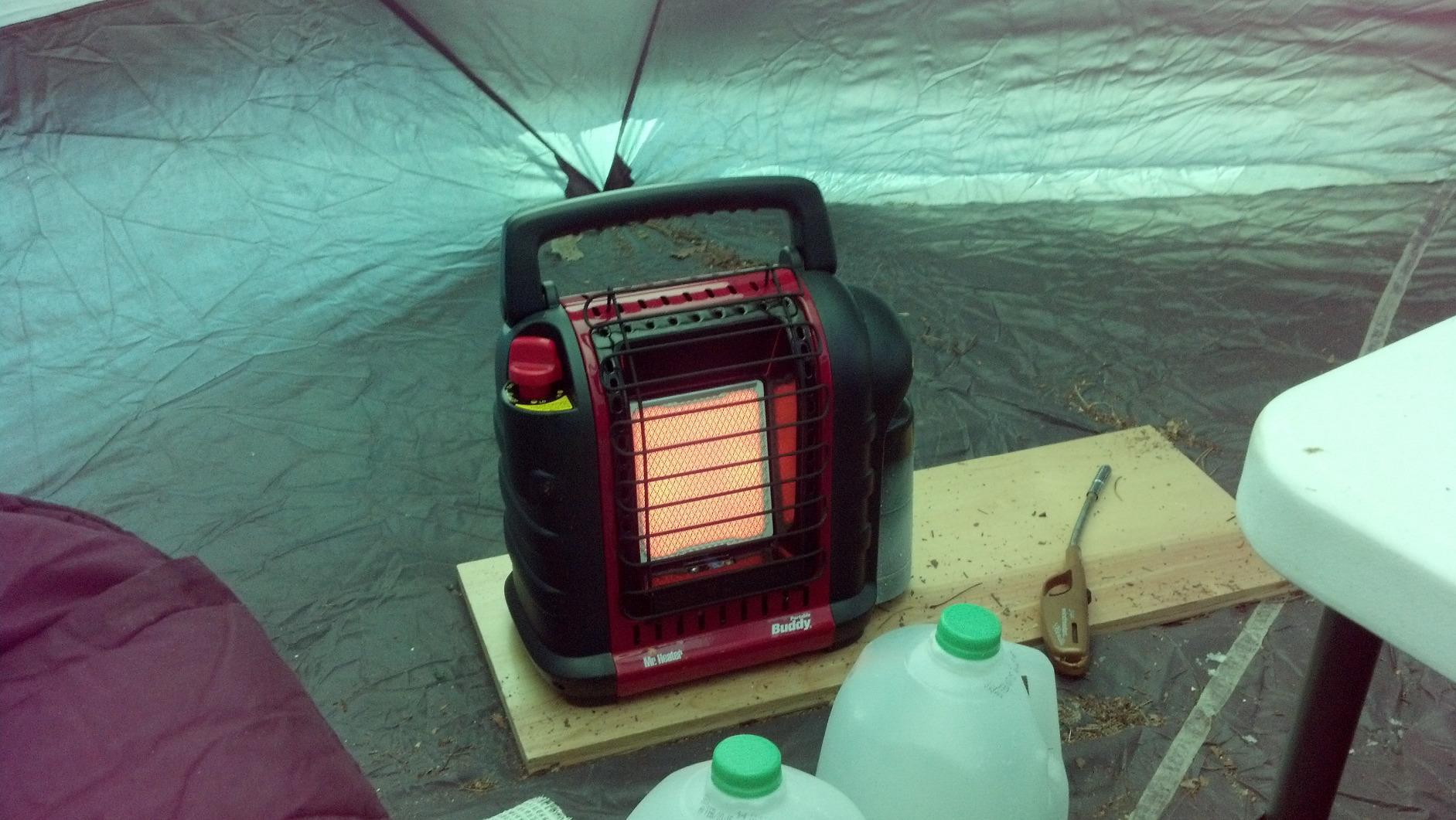 Mr. Heater 9,000 BTU Portable Buddy Radiant Propane Heater customer photo 1