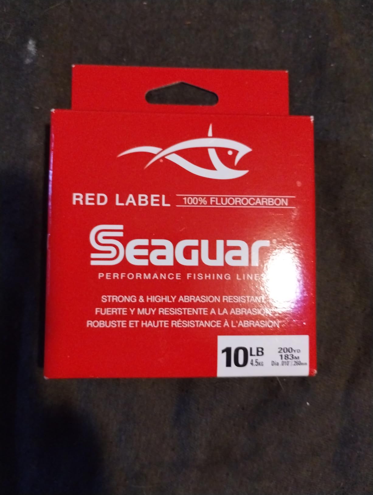 Seaguar Red Label Fishing Line - 100% Fluorocarbon, Clear customer photo 1