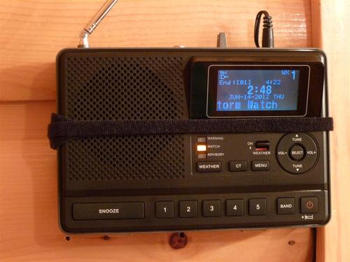 Sangean CL-100 NOAA, S.A.M.E and Public Alert Certified Weather Alert Table-Top Radio with AM/FM-RBDS, and EEPROM Back Up for Preset Stations customer photo 2