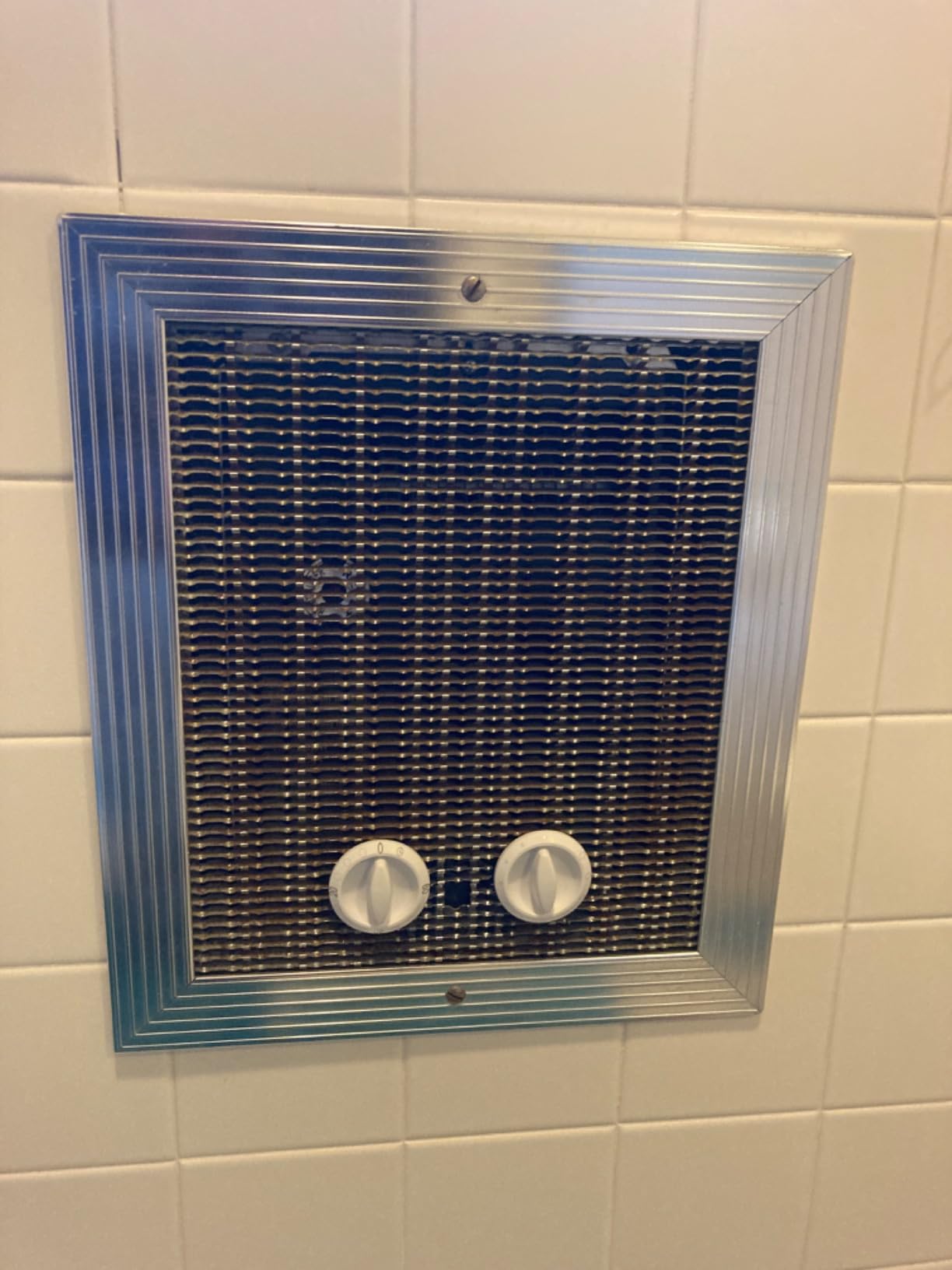 Cadet Com-Pak Bath Electric Wall Heater Complete Unit with Thermostat and Timer (Model: CBC103TW, Part: 65101), 3415 BTU, 240/120 Volt, 1000 Watt, White customer photo 1