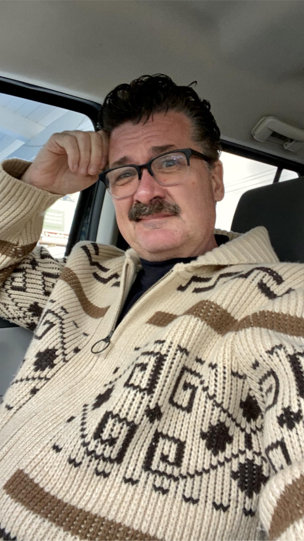 Pendleton Men's Westerley Wool Cardigan - Iconic Heritage Style, Mid-Weight Zip-Up Sweater for Versatile Spring Layering customer photo 2