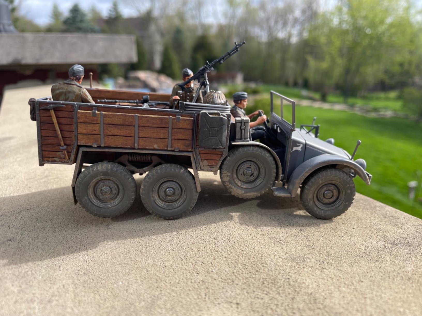 Tamiya 35317 1/35 German 6x4 Truck Krupp Protze Plastic Model Kit customer photo 2