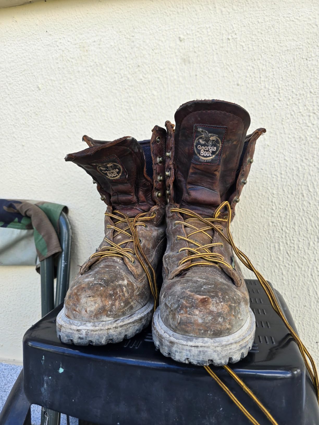 Georgia Boot Men's Georgia Boot Steel Toe Waterproof Logger Boot customer photo 1