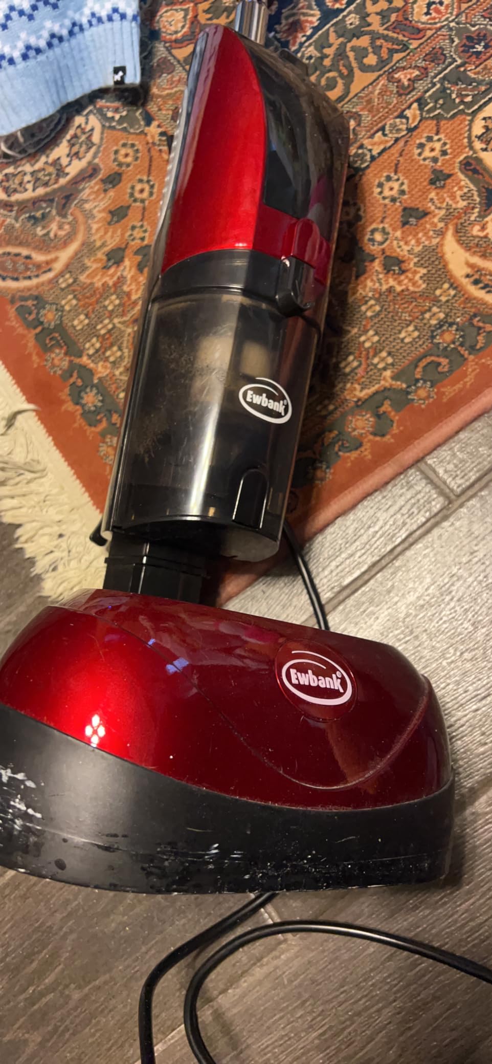 Ewbank EPV1100 4-in-1 Floor Cleaner, Scrubber, Polisher and Vacuum, Red Finish, 23-Foot Power Cord customer photo 1