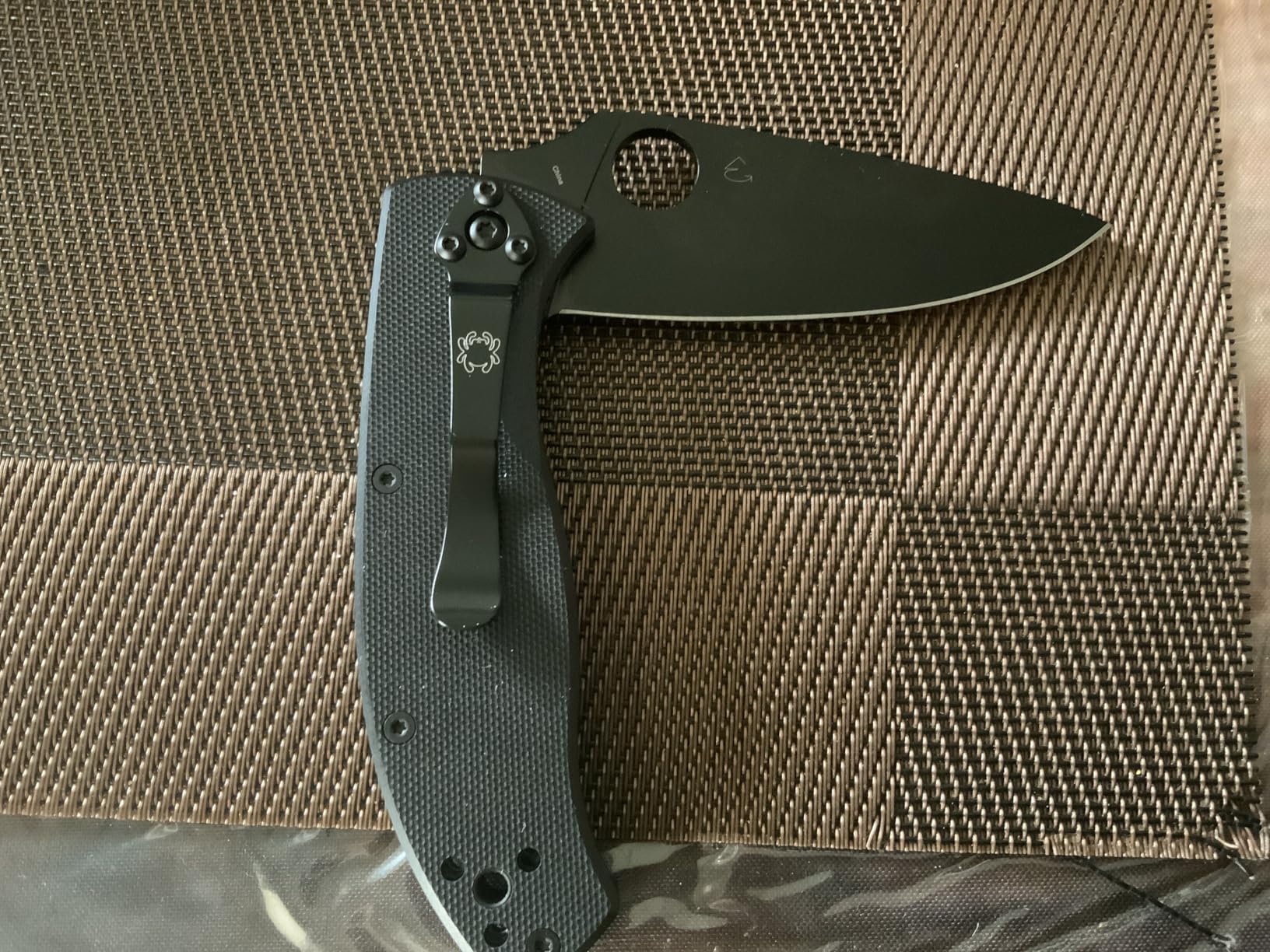 Spyderco Tenacious Folding Pocket Knife, PlainEdge | 7.77