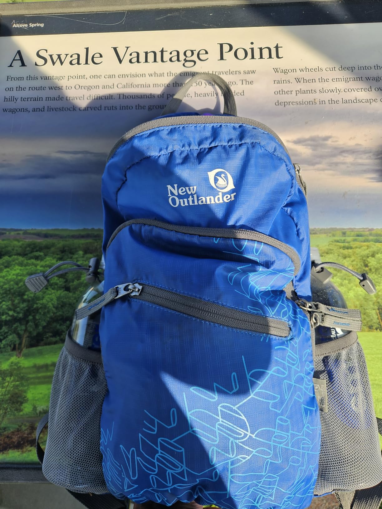 Packable Handy Lightweight Travel Hiking Backpack Daypack, Black customer photo 2