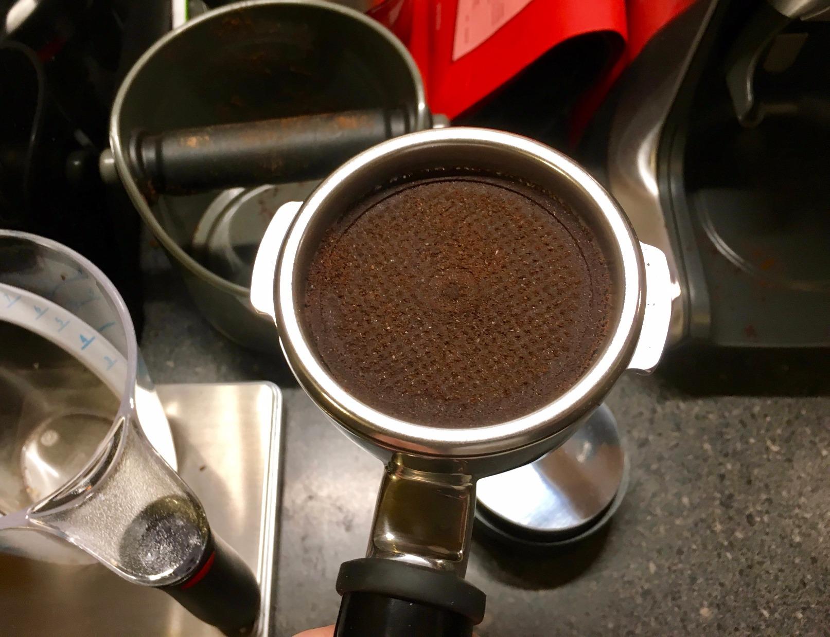Breville BES058NP Naked Portafilter for Oracle Dual Boiler BES995, Oracle BES980 and Oracle Touch BES990, 58mm, Silver customer photo 1