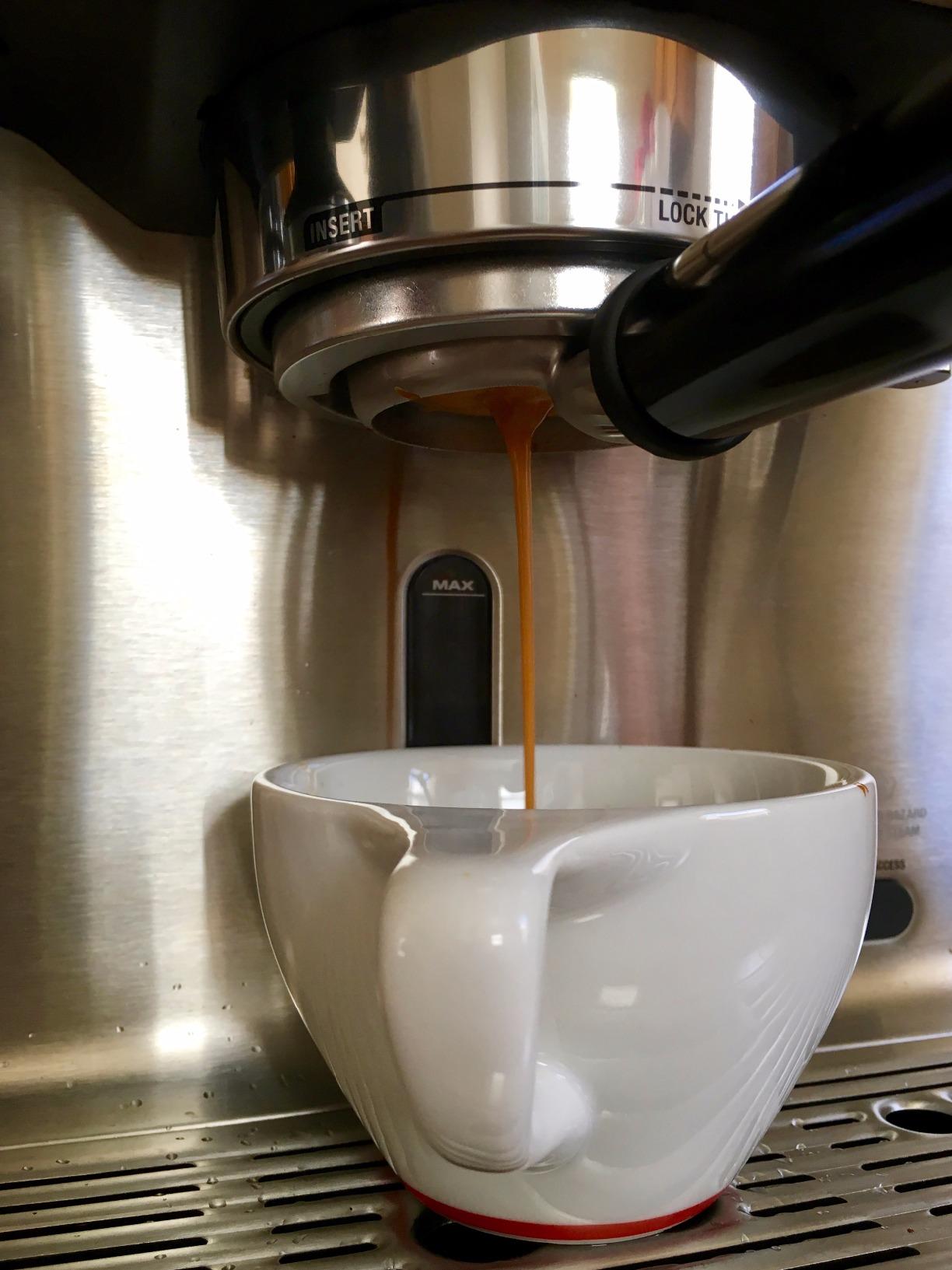 Breville BES058NP Naked Portafilter for Oracle Dual Boiler BES995, Oracle BES980 and Oracle Touch BES990, 58mm, Silver customer photo 2