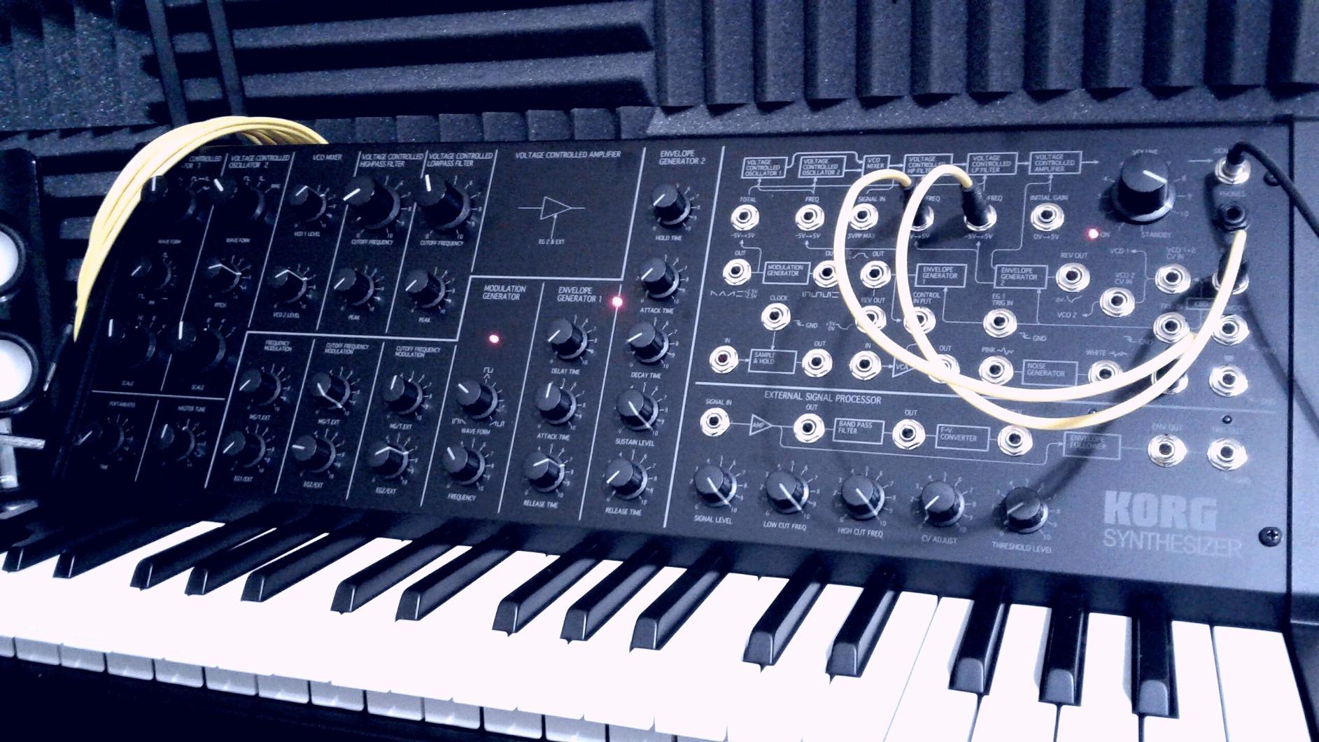 Korg MS20 Mini Semi-Modular Analog Synthesizer customer photo 2
