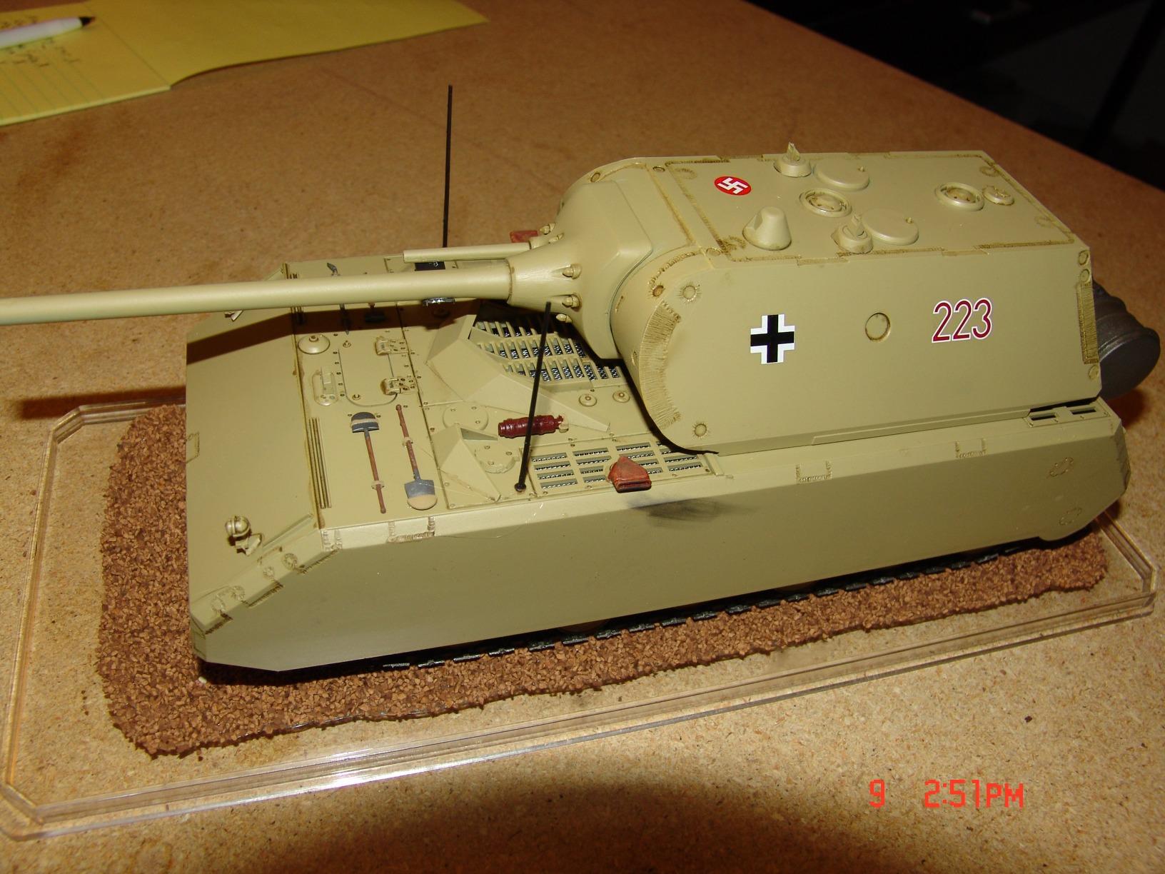 Platz Maus Kuromorimine Version from Anime TV Series of Girls und Panzer Kit, 1:35 Scale customer photo 2