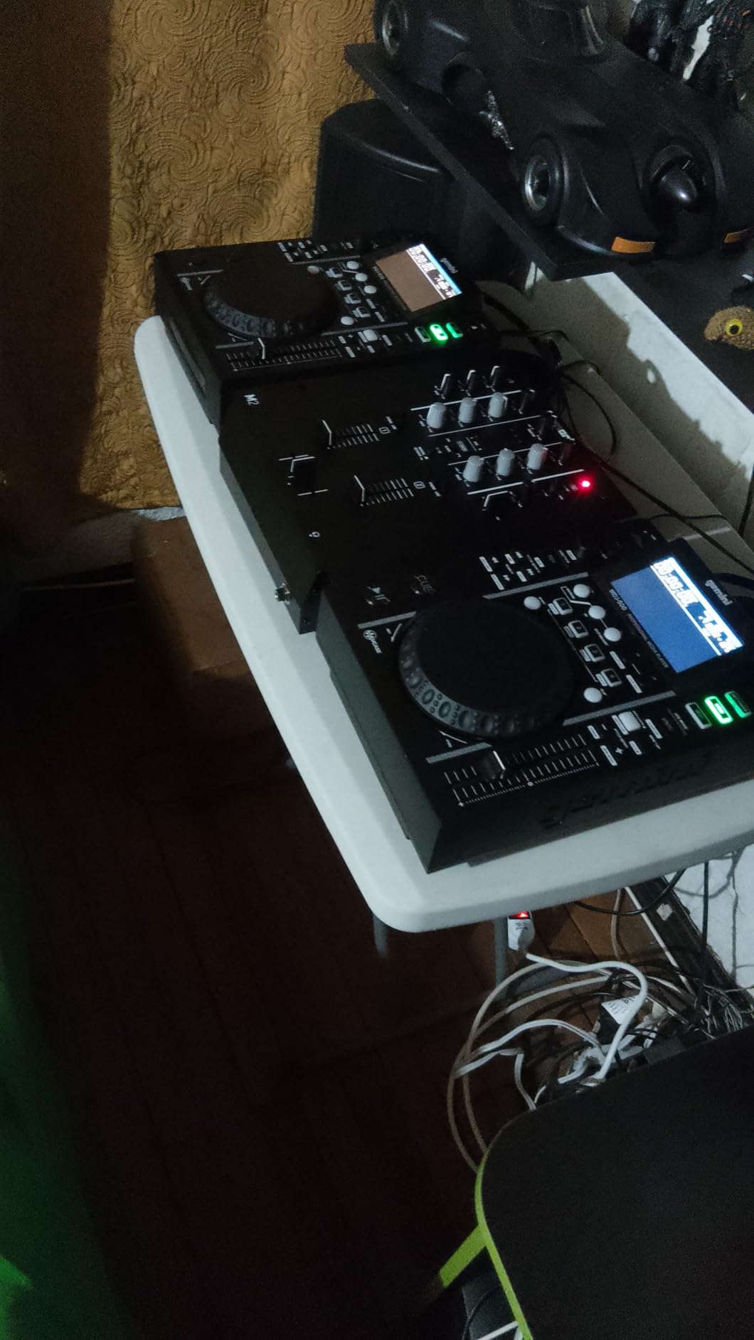 Numark M2 2-Channel Scratch DJ Mixer, Rack Mountable with 3-Band EQ, Microphone Input and Replaceable Crossfader customer photo 1