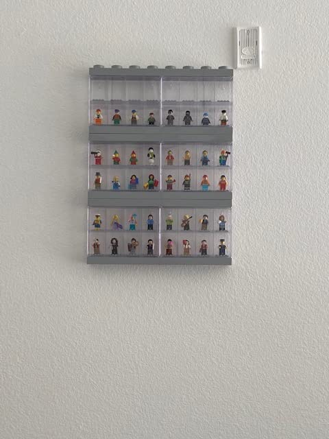 Lego Minifigure Display Case 16 Black, Large customer photo 2