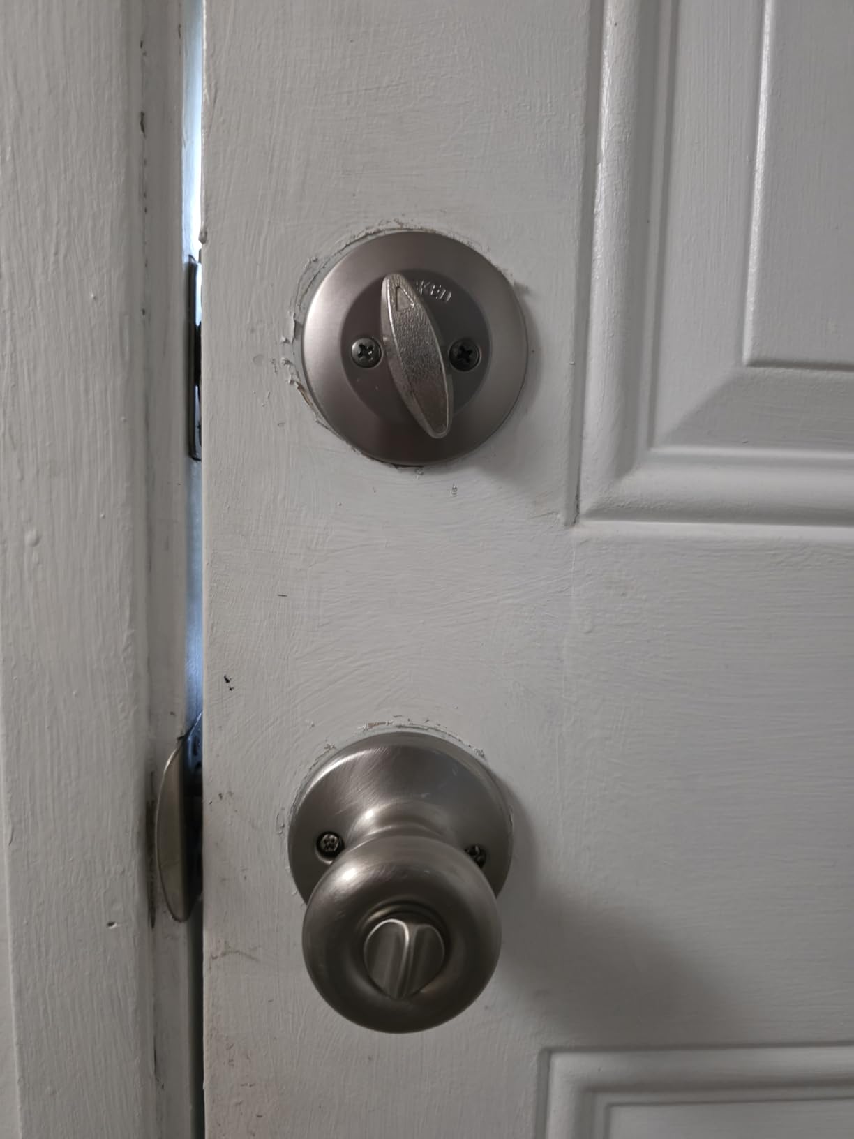 Kwikset 96900-381 690T 15 SMT BBPKG Satin Nickel Tylo Entry Combo Set customer photo 2