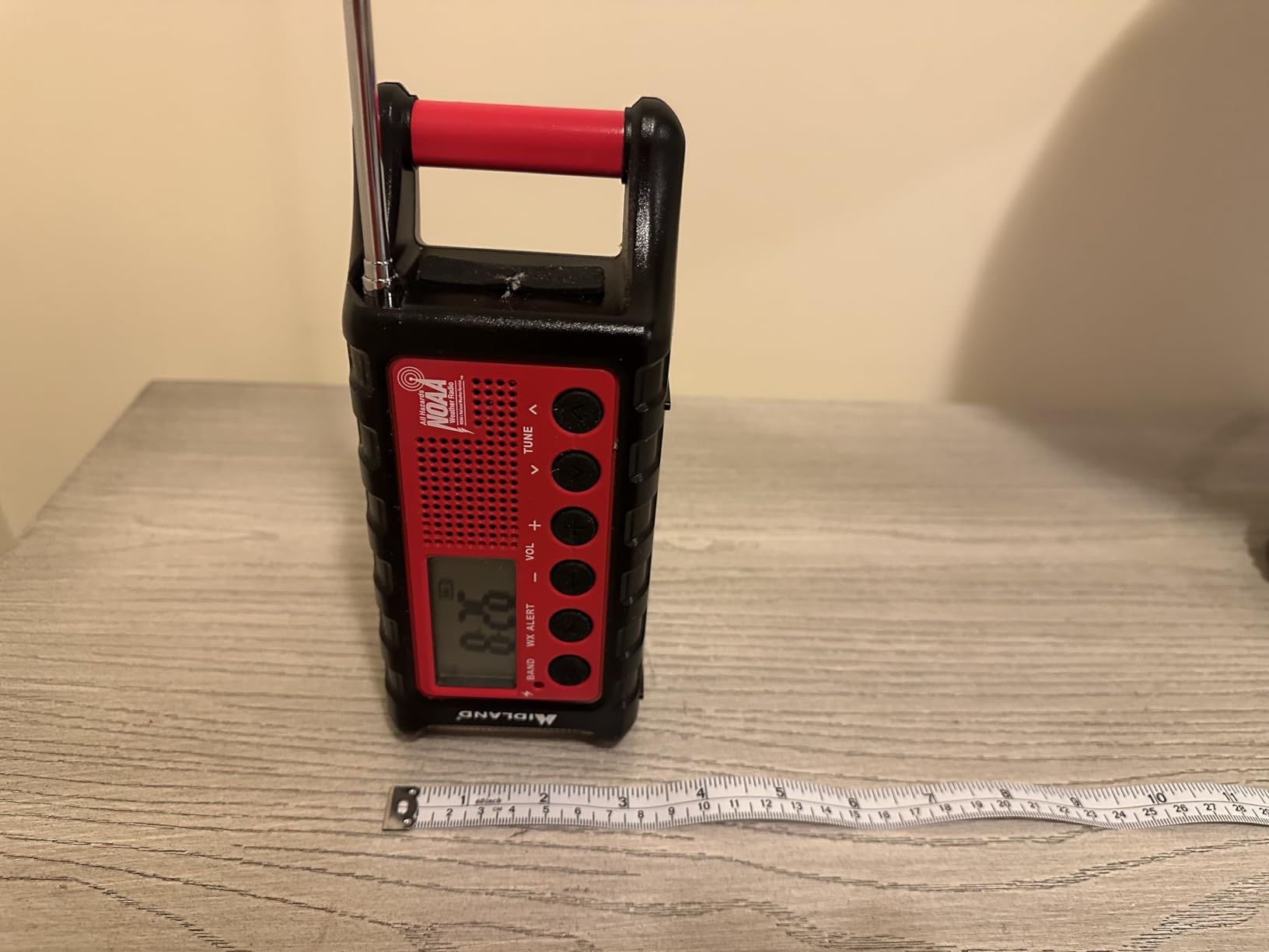Midland ER310 Emergency Crank Weather AM/FM Radio - Multiple Power Sources, SOS Emergency Flashlight, Ultrasonic Dog Whistle, & NOAA Weather Scan + Alert customer photo 1