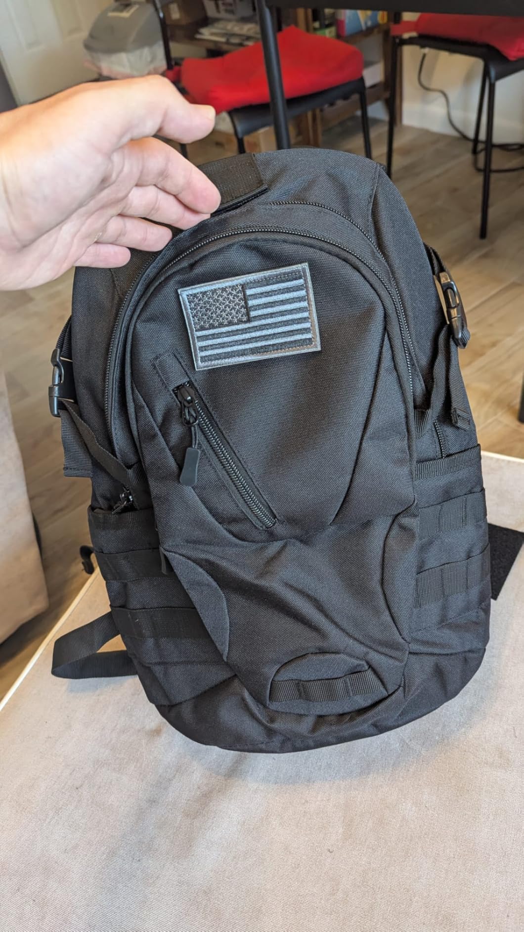 ArcEnCiel 15L Motorcycle Backpack Tactical Bag Rucksacks for Outdoor Camping Trekking Hunting with Patch customer photo 1