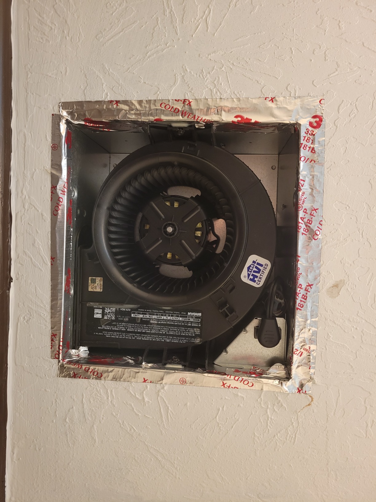 Broan-NuTone Bathroom Exhaust Fan, Easy Install, Powerful 110 CFM, Quiet 1.0 Sones, Energy Star customer photo 2