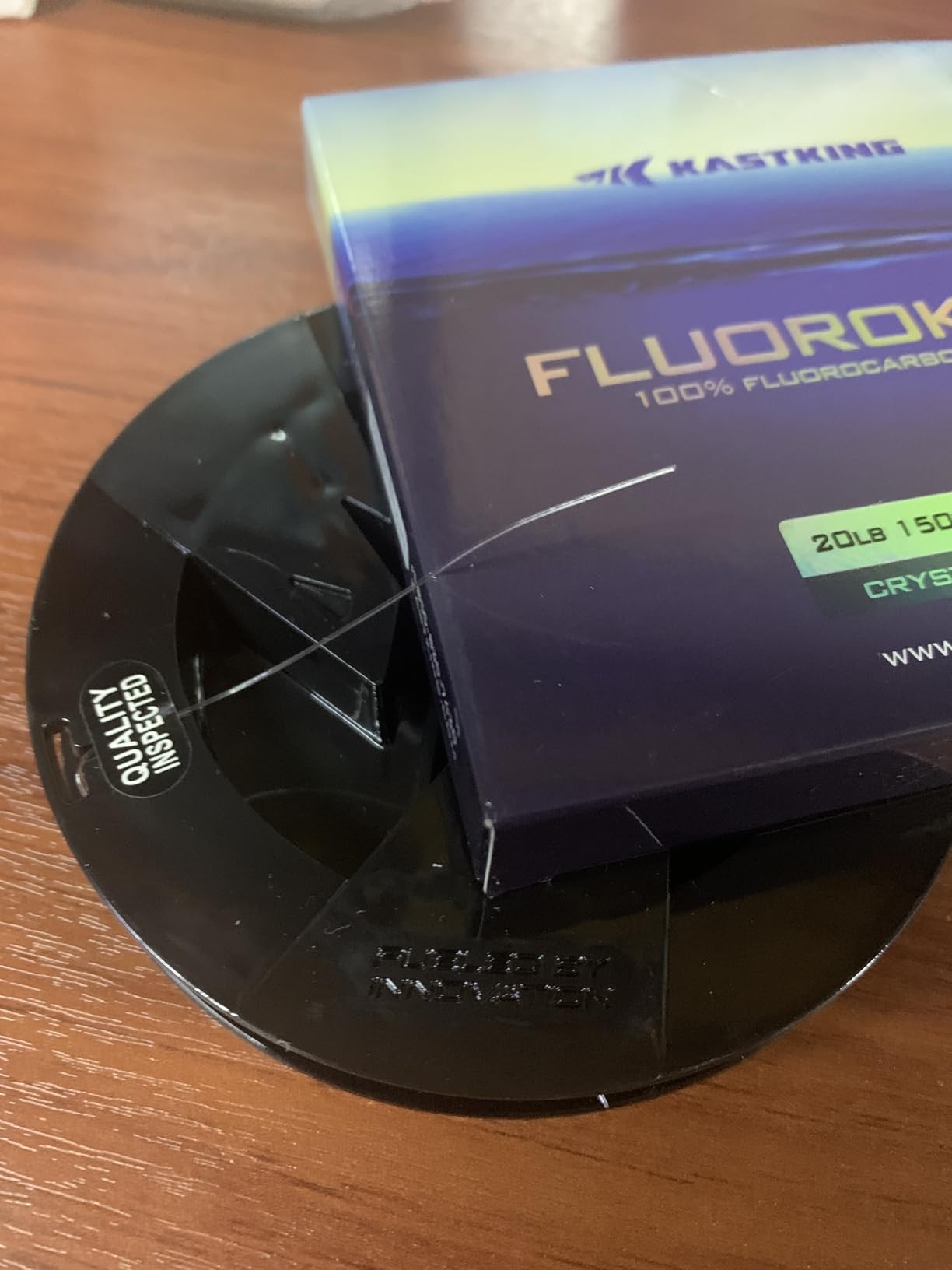 KastKing Fluorokote 100% Fluorocarbon Coated Fishing Line, Fluorocarbon Leader, Extreme Clarity, Fast Sinking, Shock Resistant, High Abrasion Resistance customer photo 1
