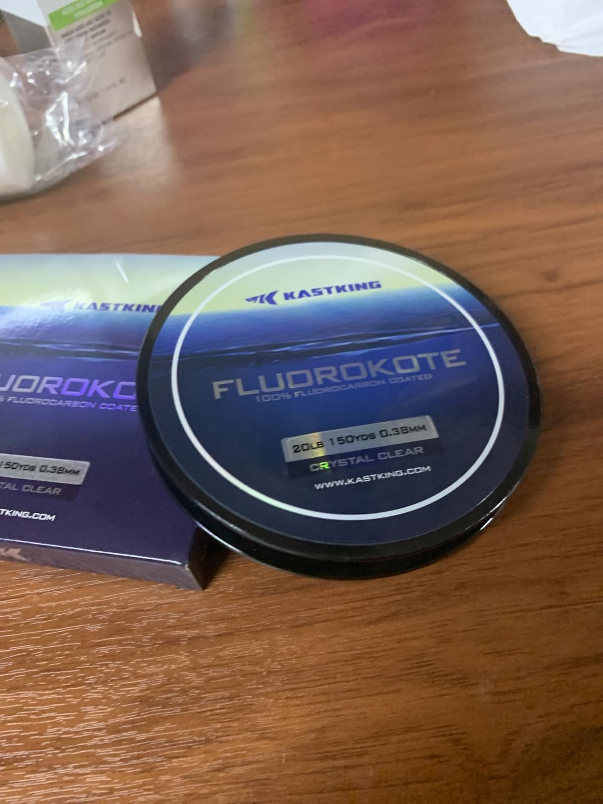 KastKing Fluorokote 100% Fluorocarbon Coated Fishing Line, Fluorocarbon Leader, Extreme Clarity, Fast Sinking, Shock Resistant, High Abrasion Resistance customer photo 2