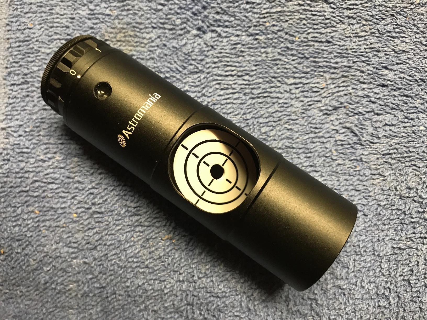 Astromania Laser Collimator for Newtonian Dobsonian Telescopes, Telescope Alignment 1.25 Inch with 7 Red Laser Bright Levels customer photo 2